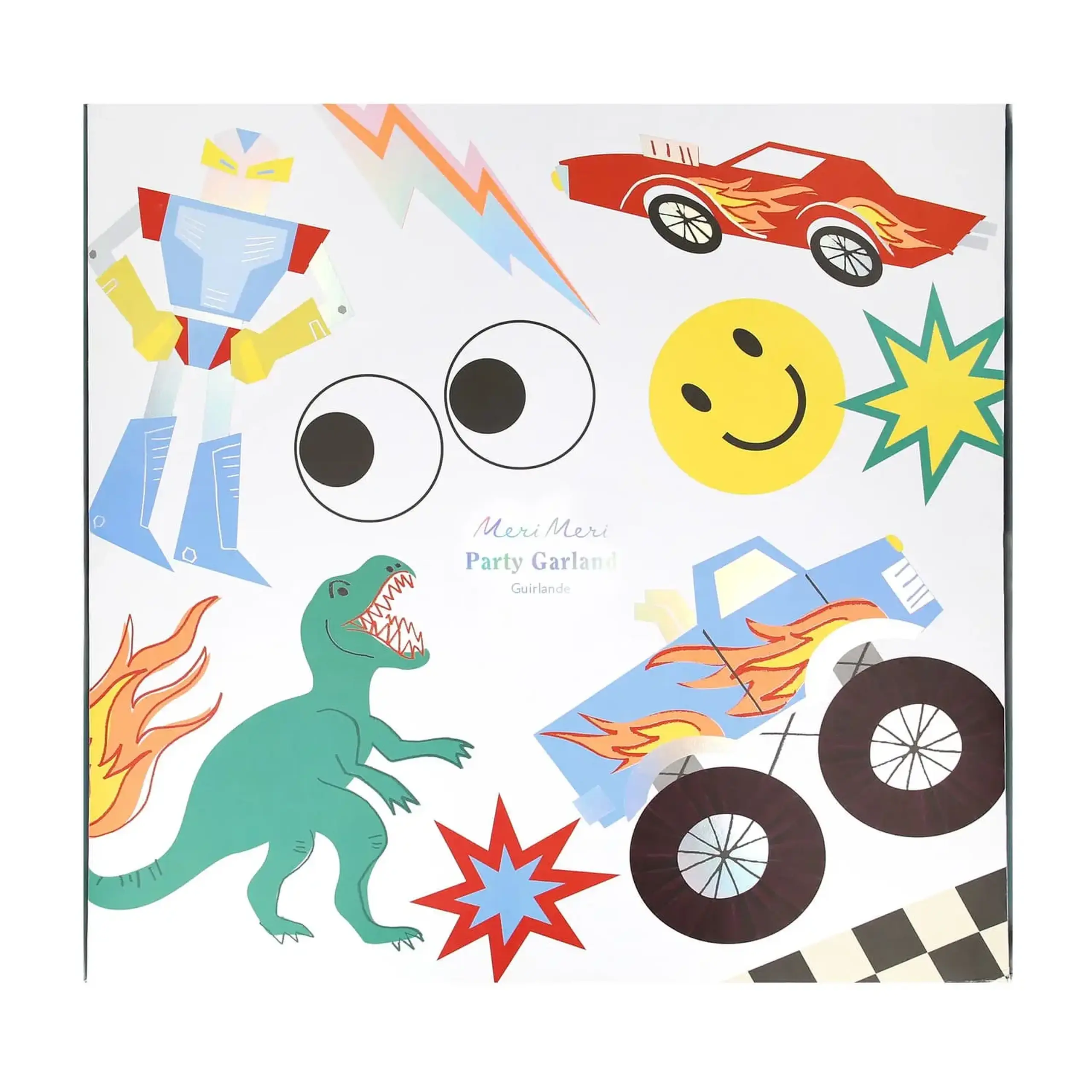 Set de două ghirlande Toybox Icon, 2,90 m — Meri Meri