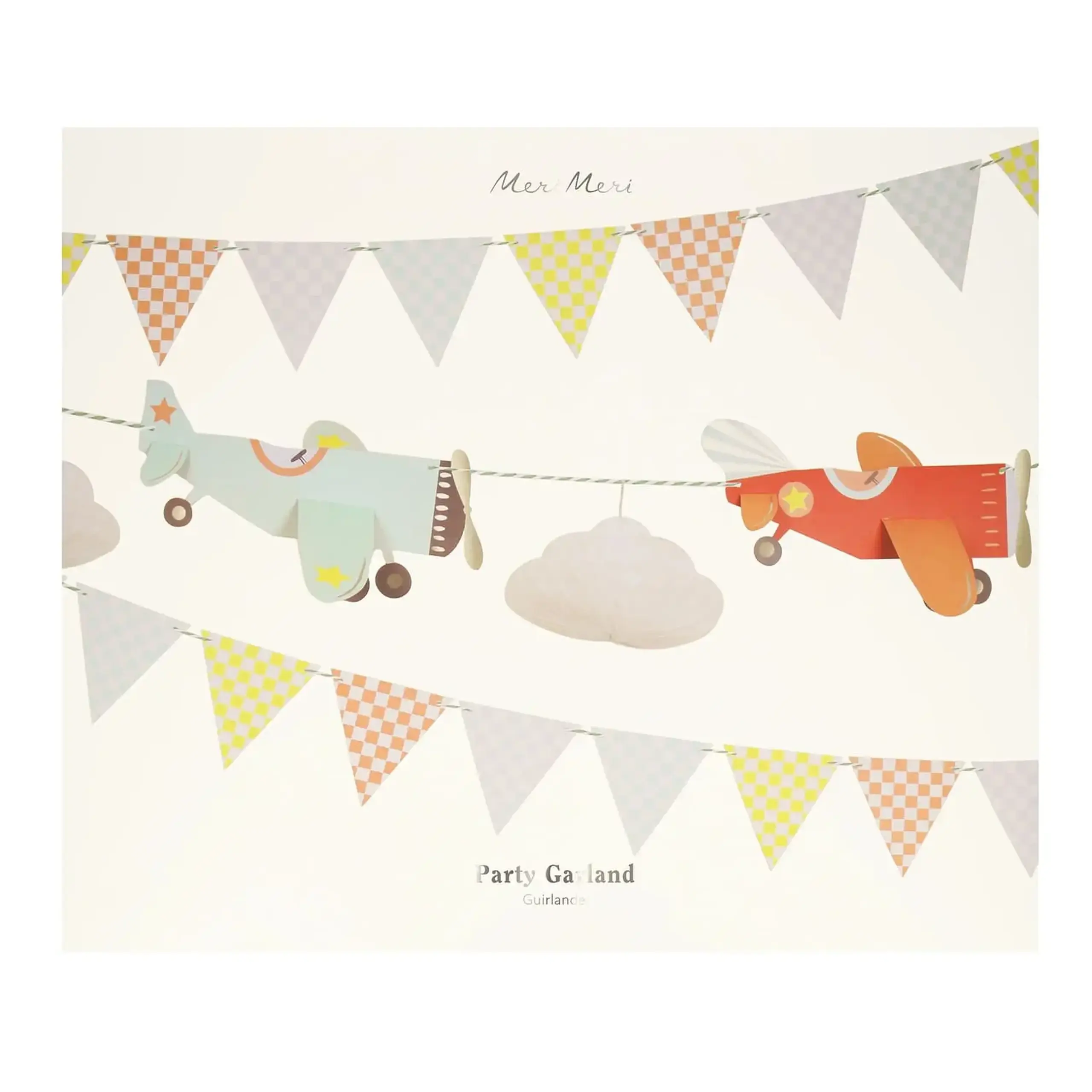 Set de două ghirlande Planes, 2,13 m — Meri Meri