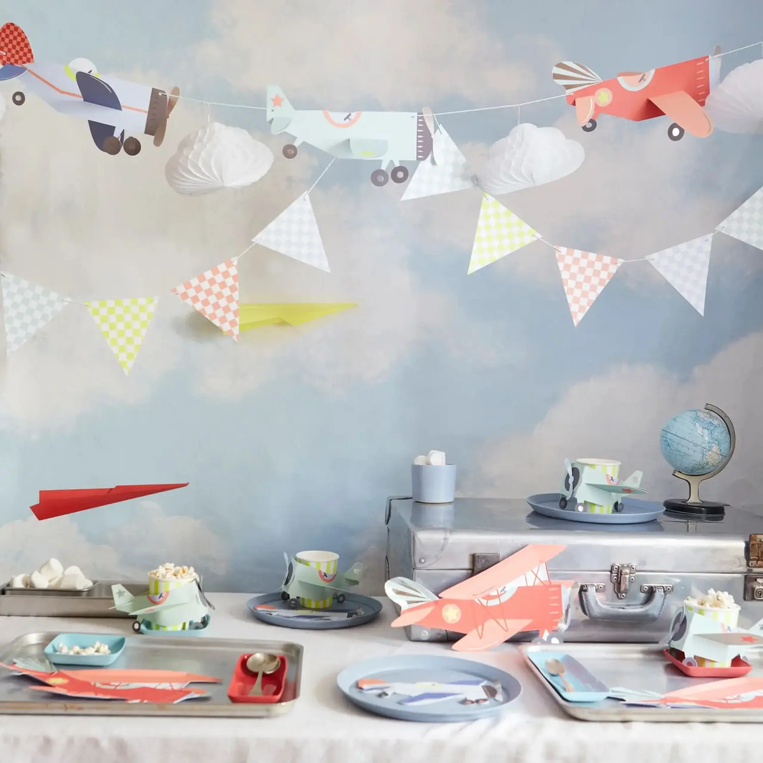 Set de două ghirlande Planes, 2,13 m — Meri Meri