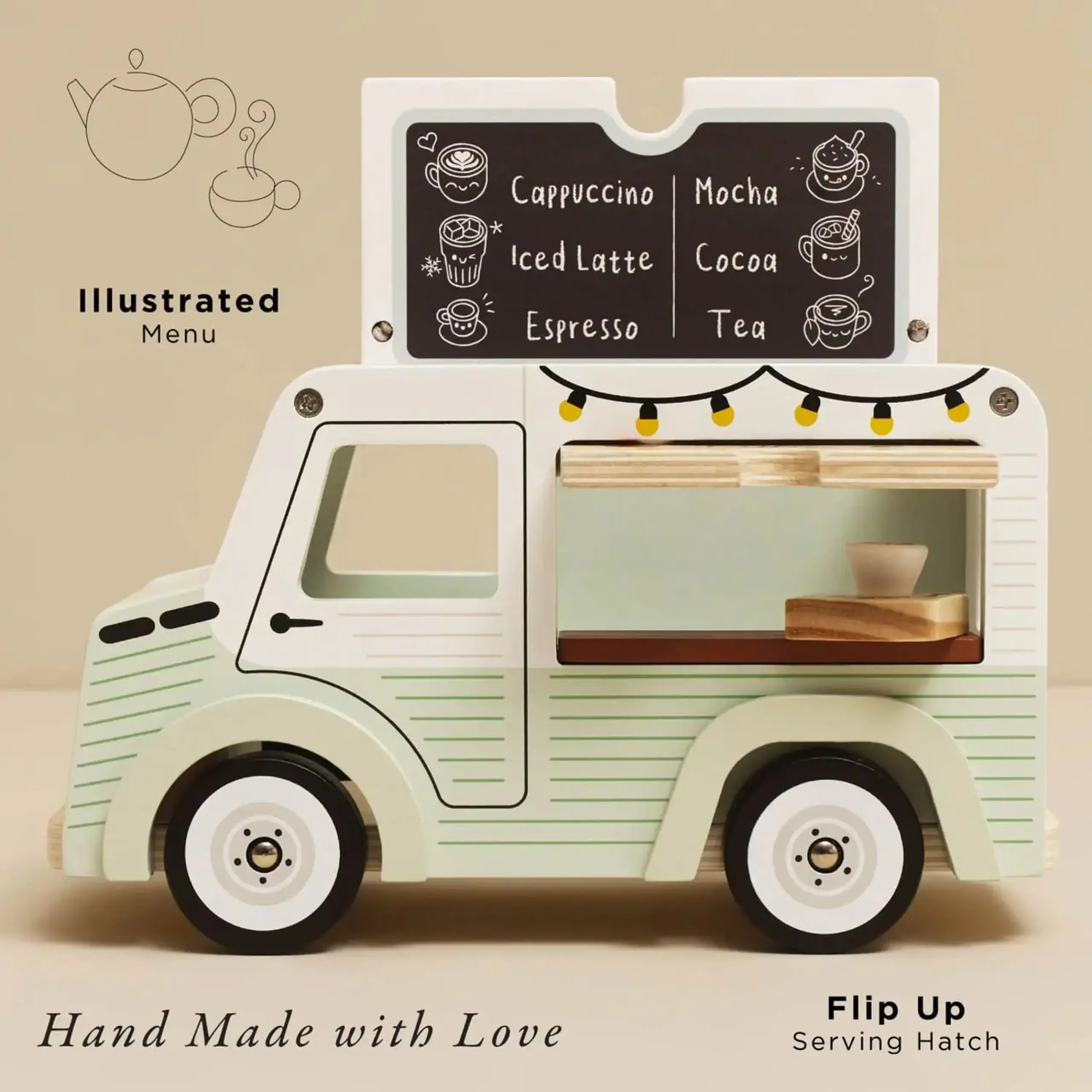 Cafenea mobilă din lemn — Le Toy Van