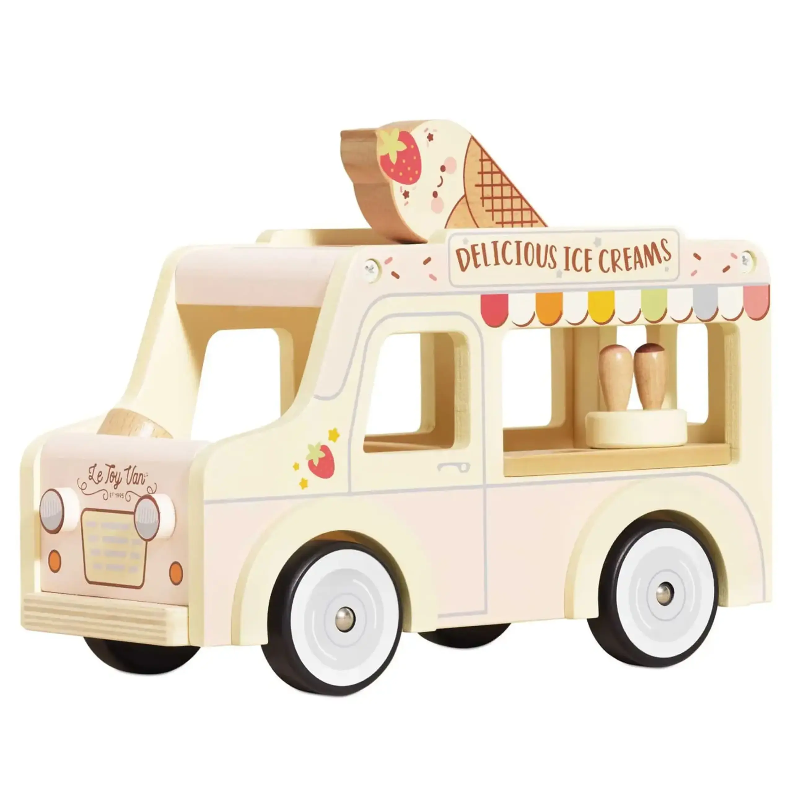 Rulotă de înghețată Dolly din lemn — Le Toy Van