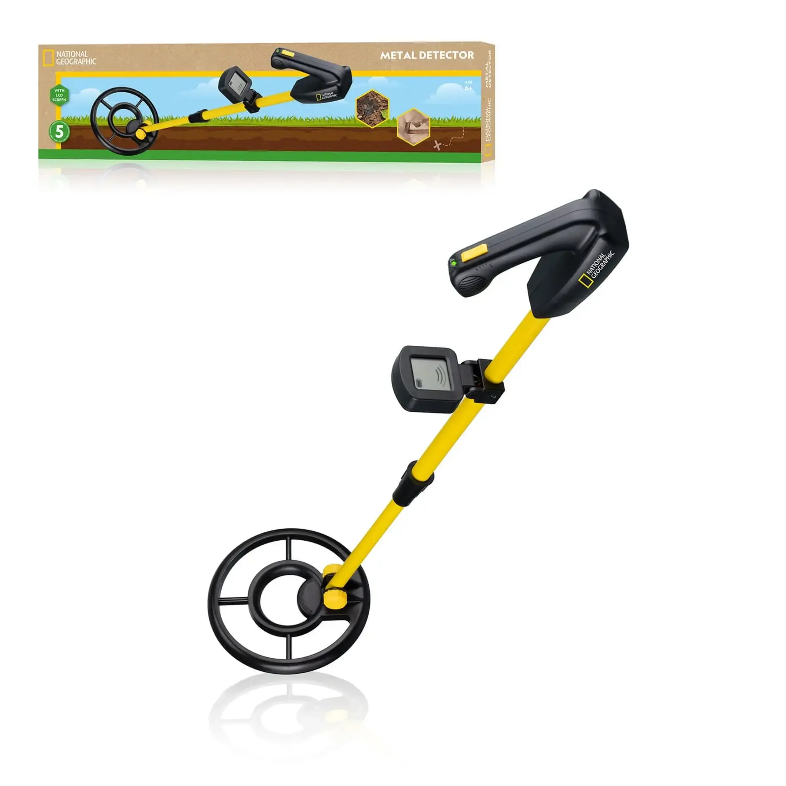 Detector de metale pentru copii National Geographic — Bresser