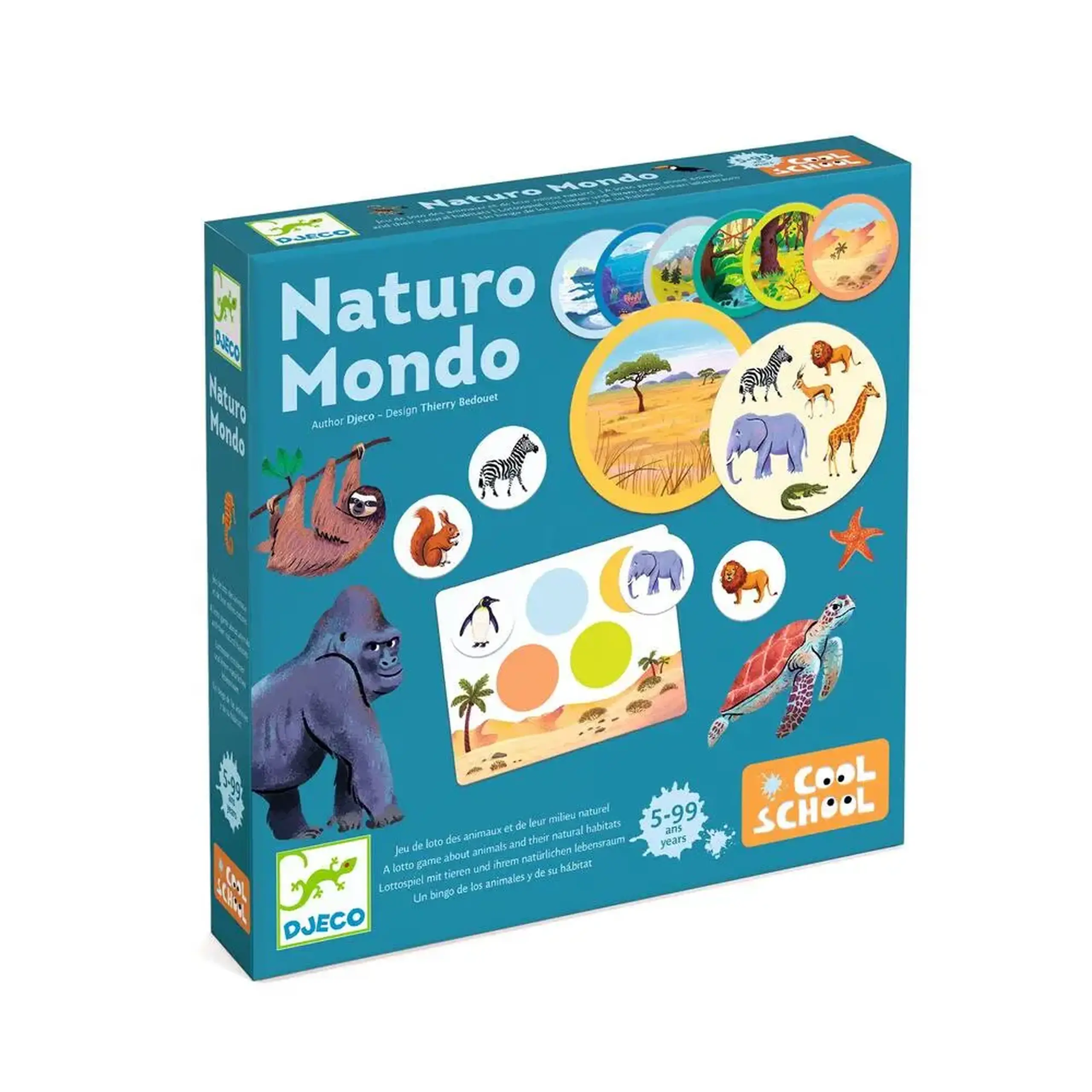 Joc loto Naturo Mondo — Djeco