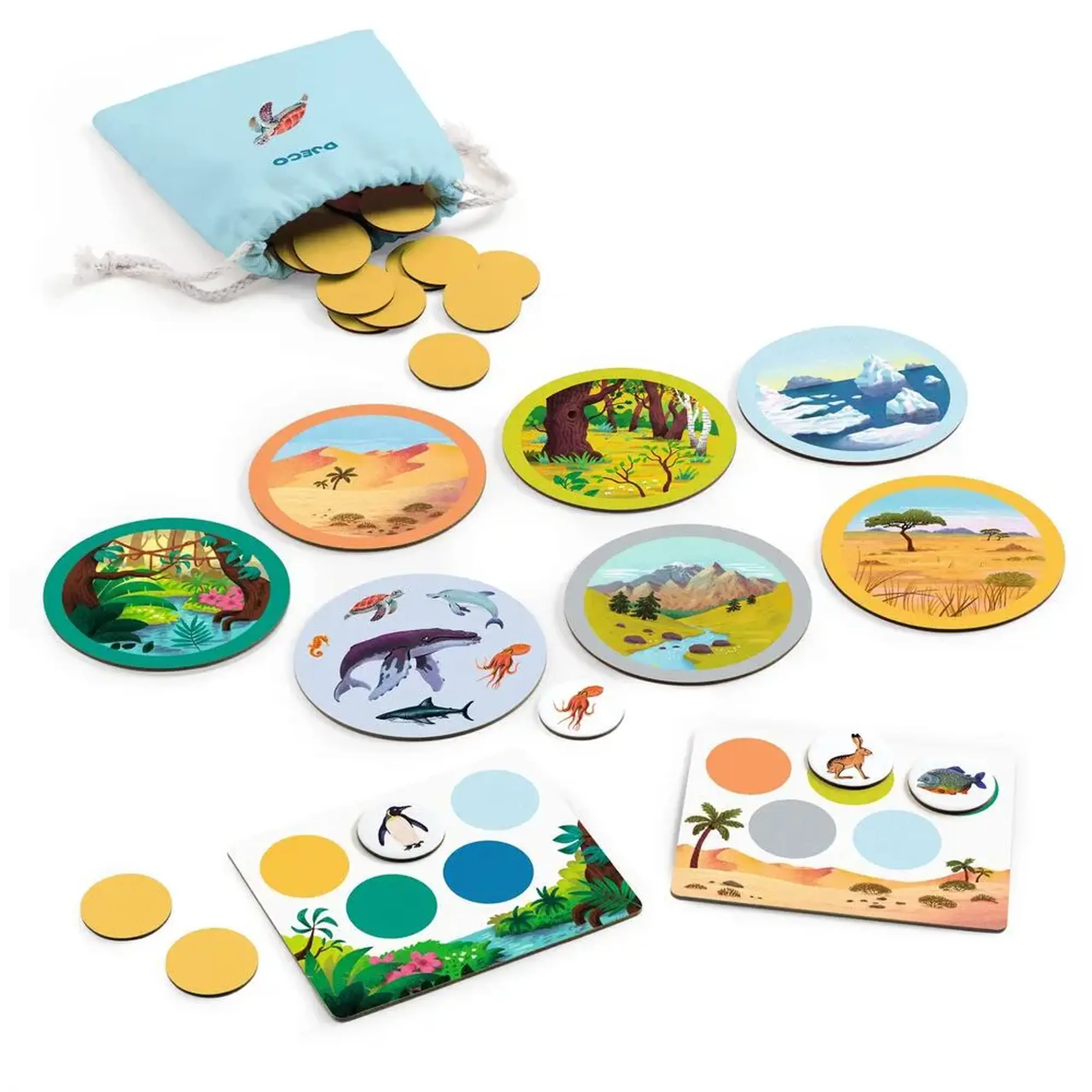 Joc loto Naturo Mondo — Djeco