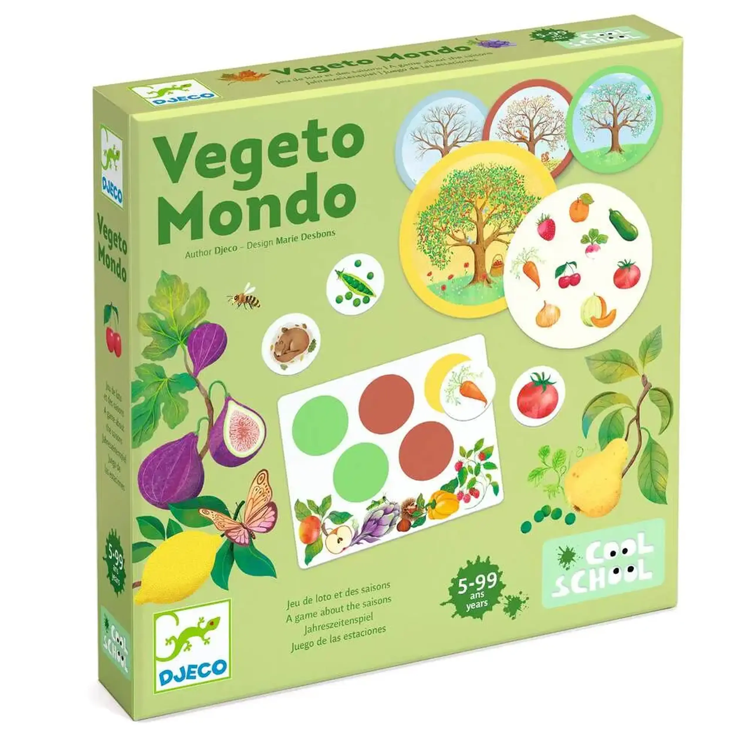 Joc loto Vegeto Mondo — Djeco