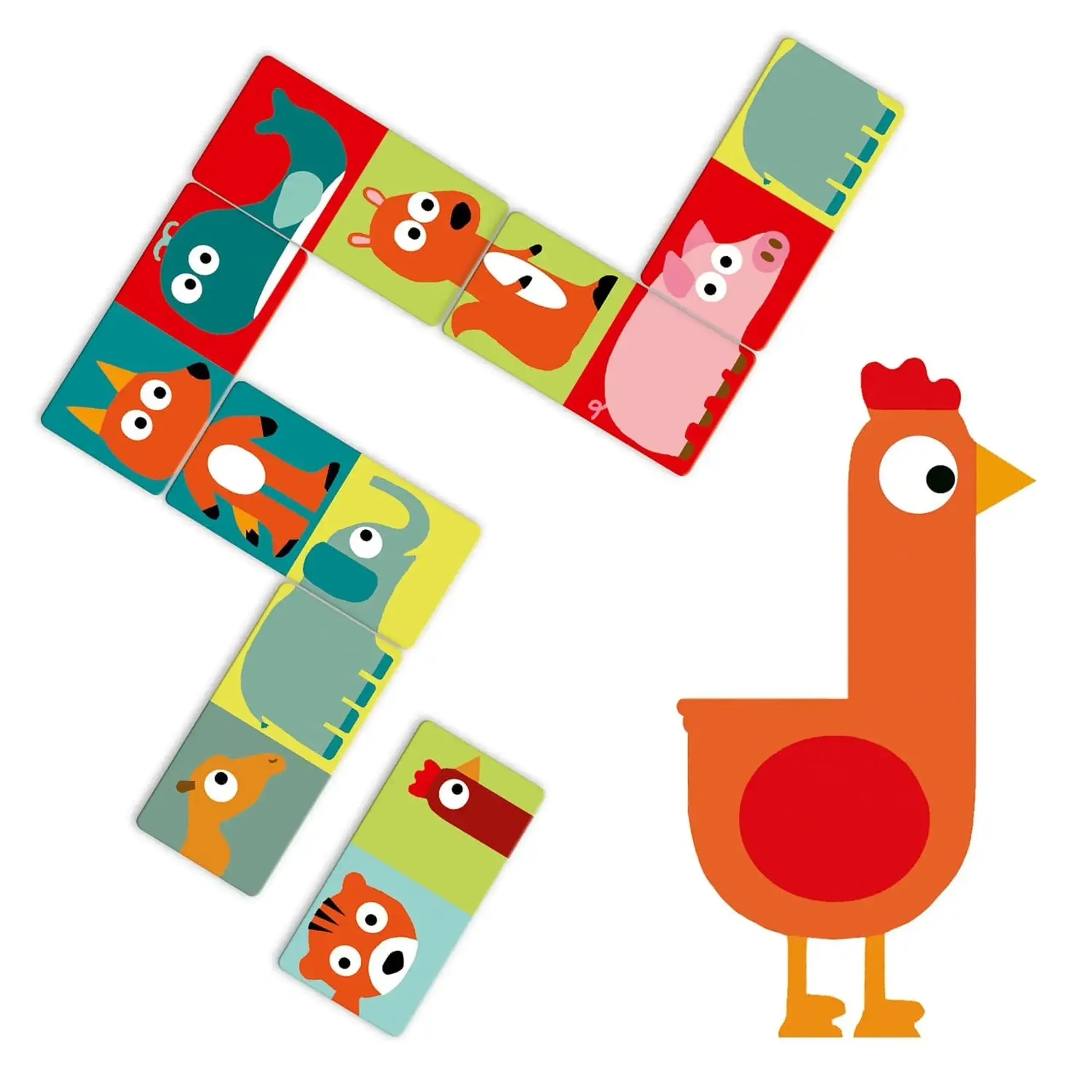 Domino-puzzle Animo — Djeco