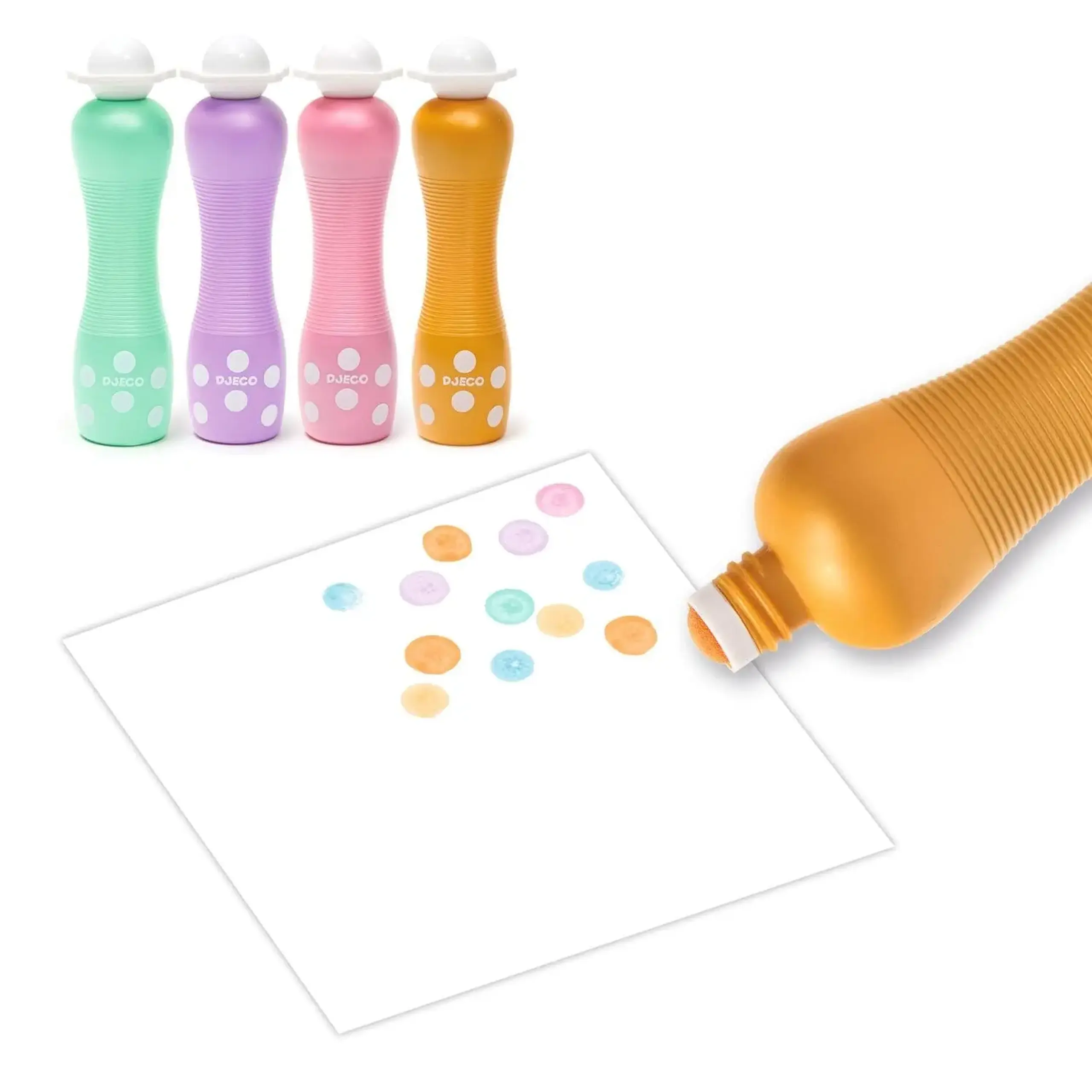 Set de markere groase cu efect perlat — Djeco