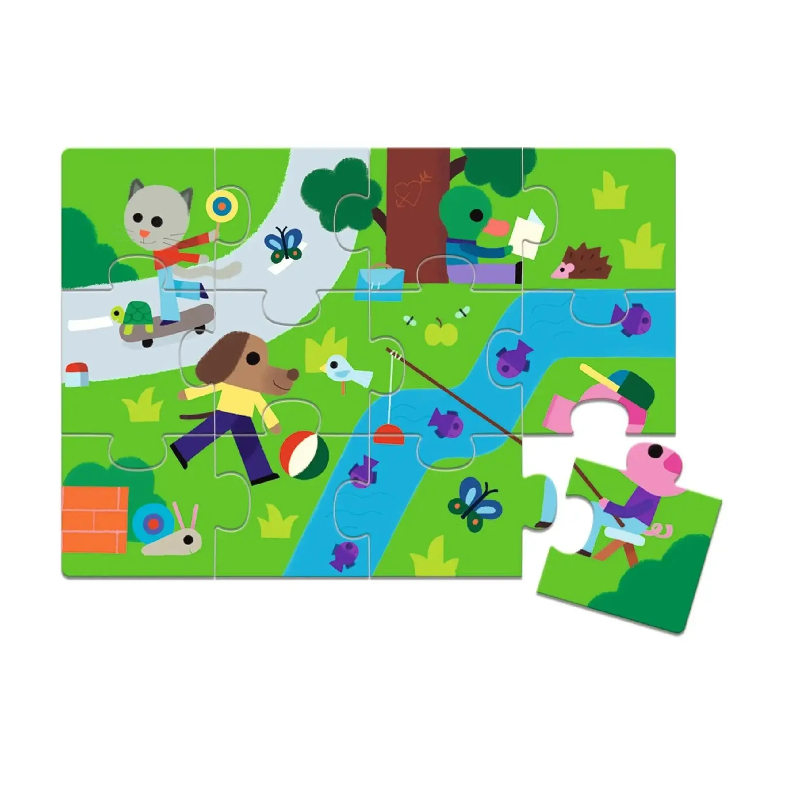 Set cu 5 jocuri educative La fermă — Djeco