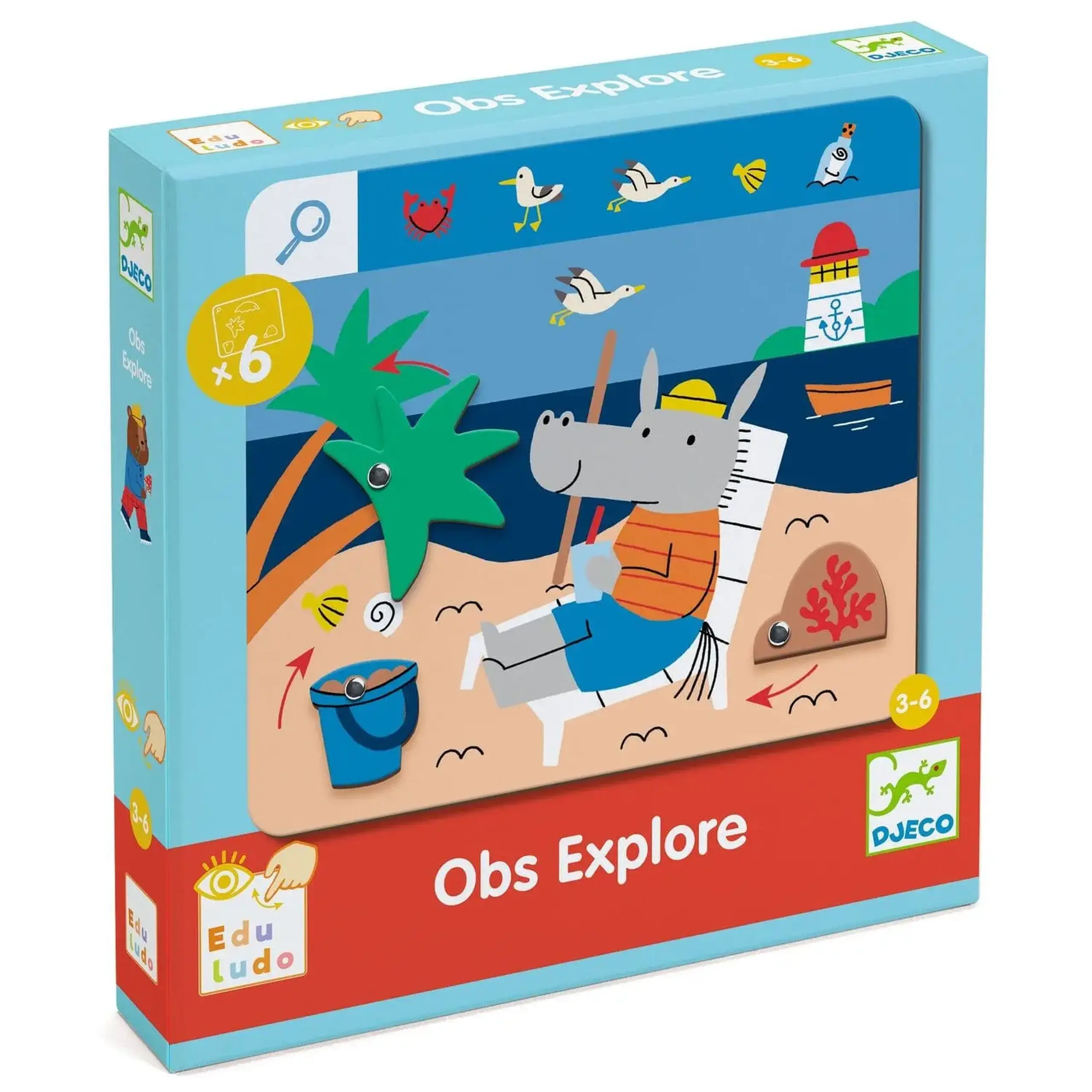 Joc educativ Obs Explore — Djeco
