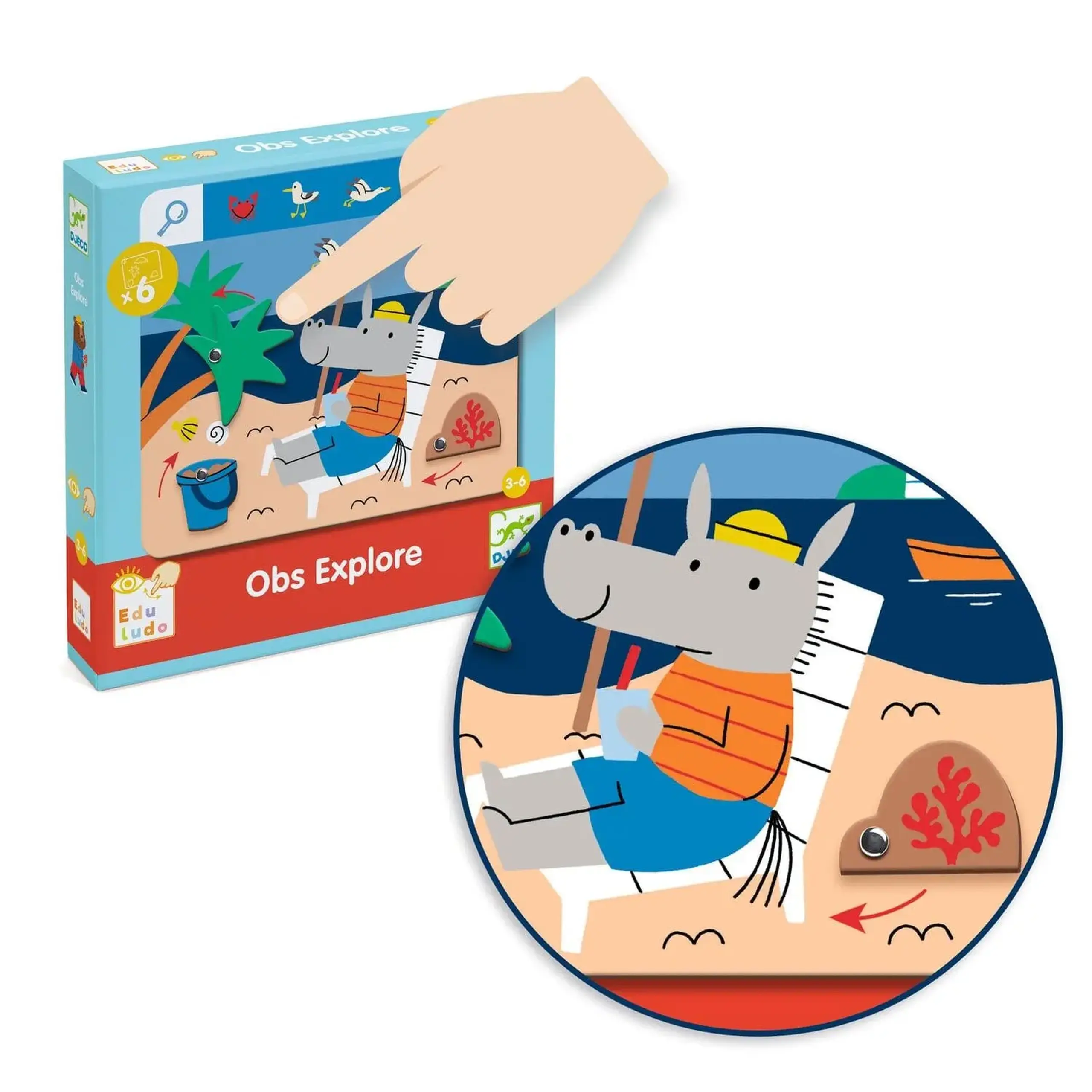 Joc educativ Obs Explore — Djeco