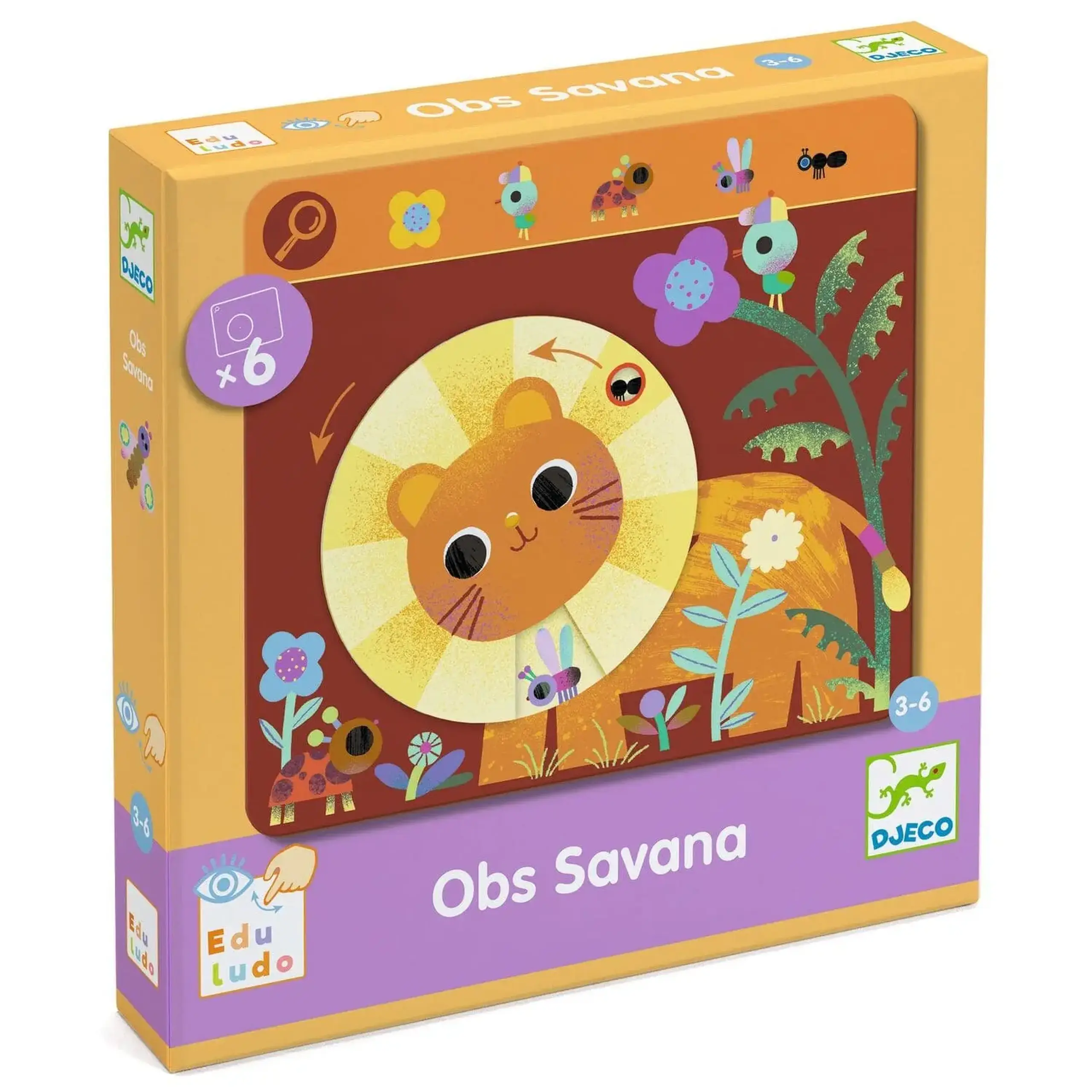 Joc de observație Obs Savana — Djeco