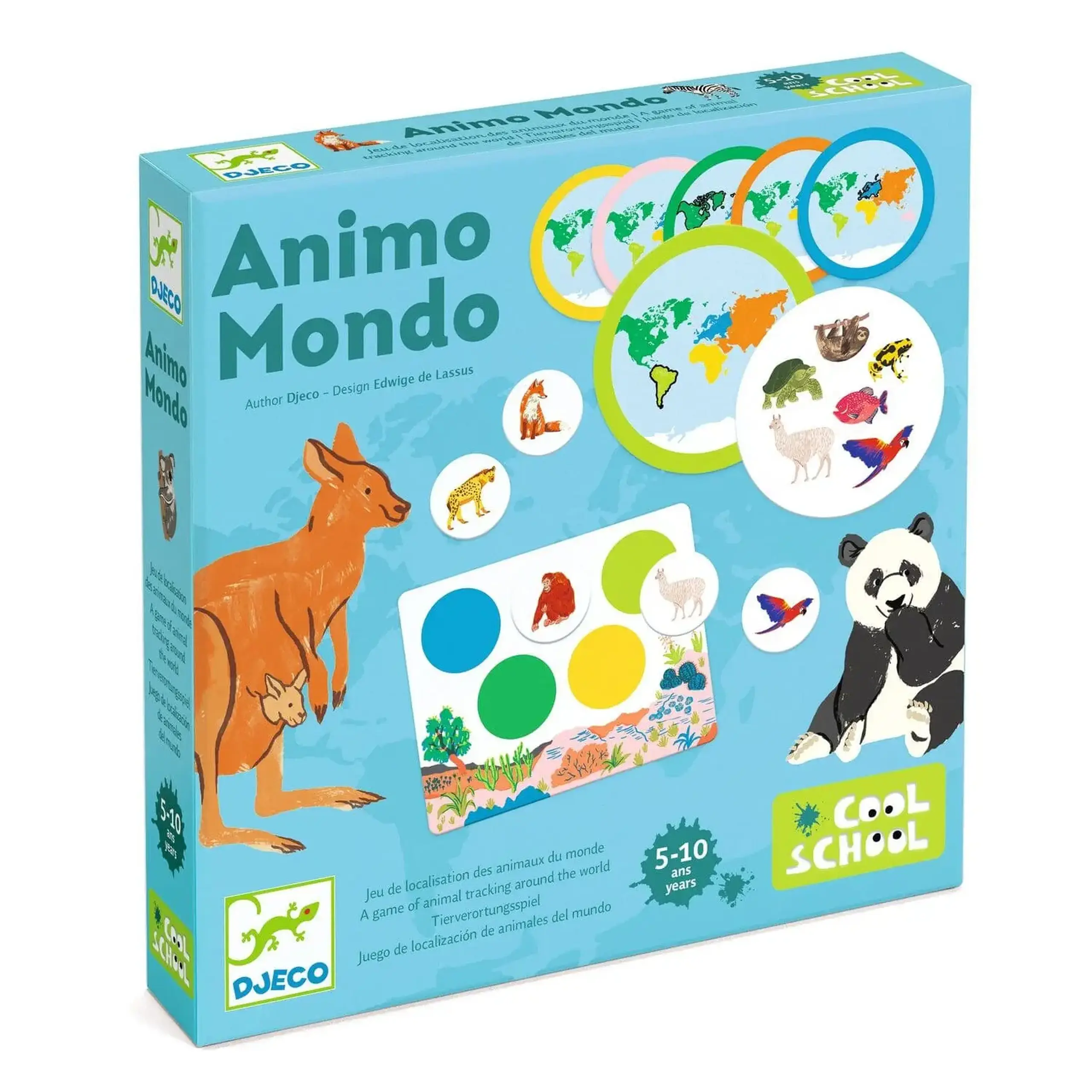 Joc educativ Animo Mondo — Djeco
