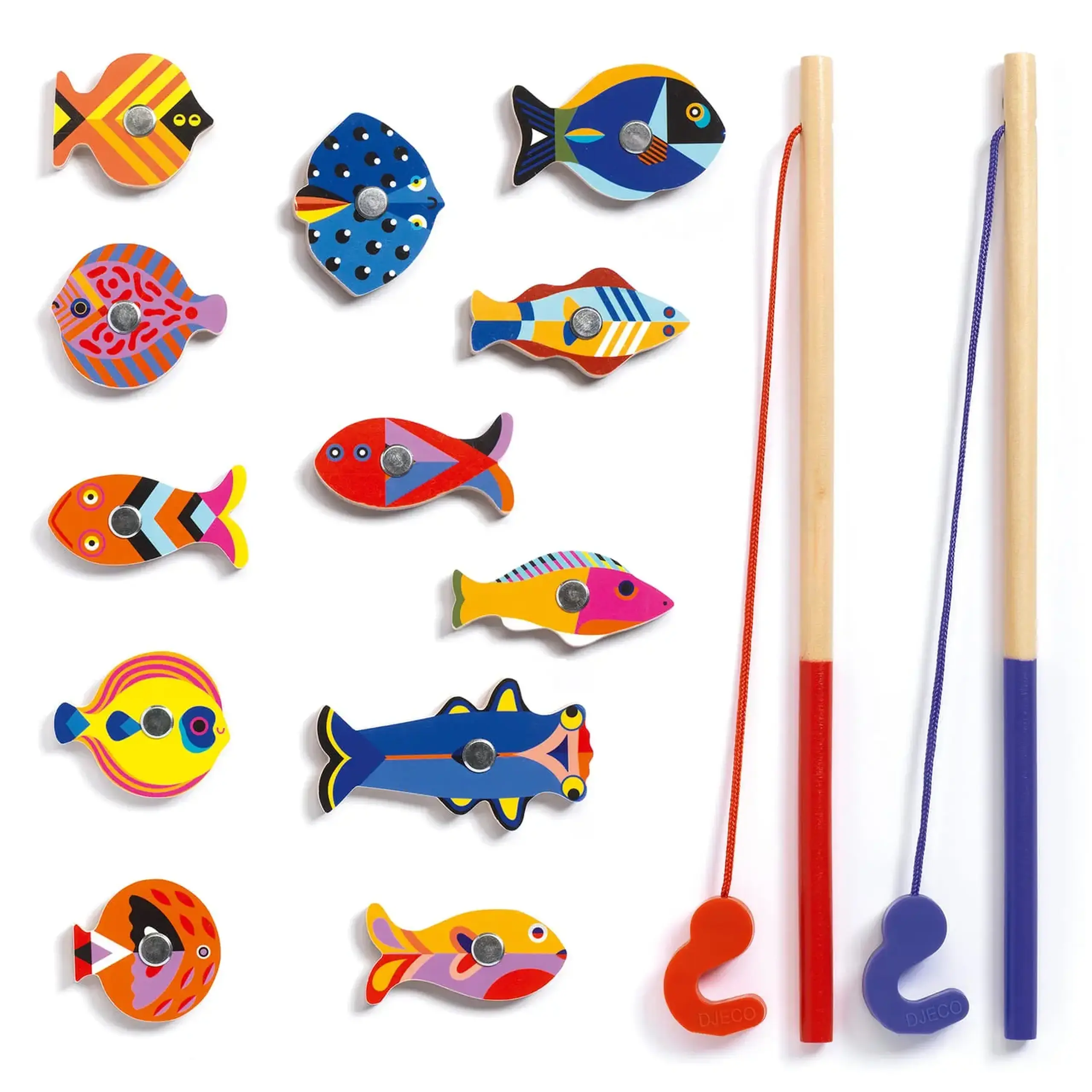 Joc magnetic de pescuit Fishing Graphic — Djeco