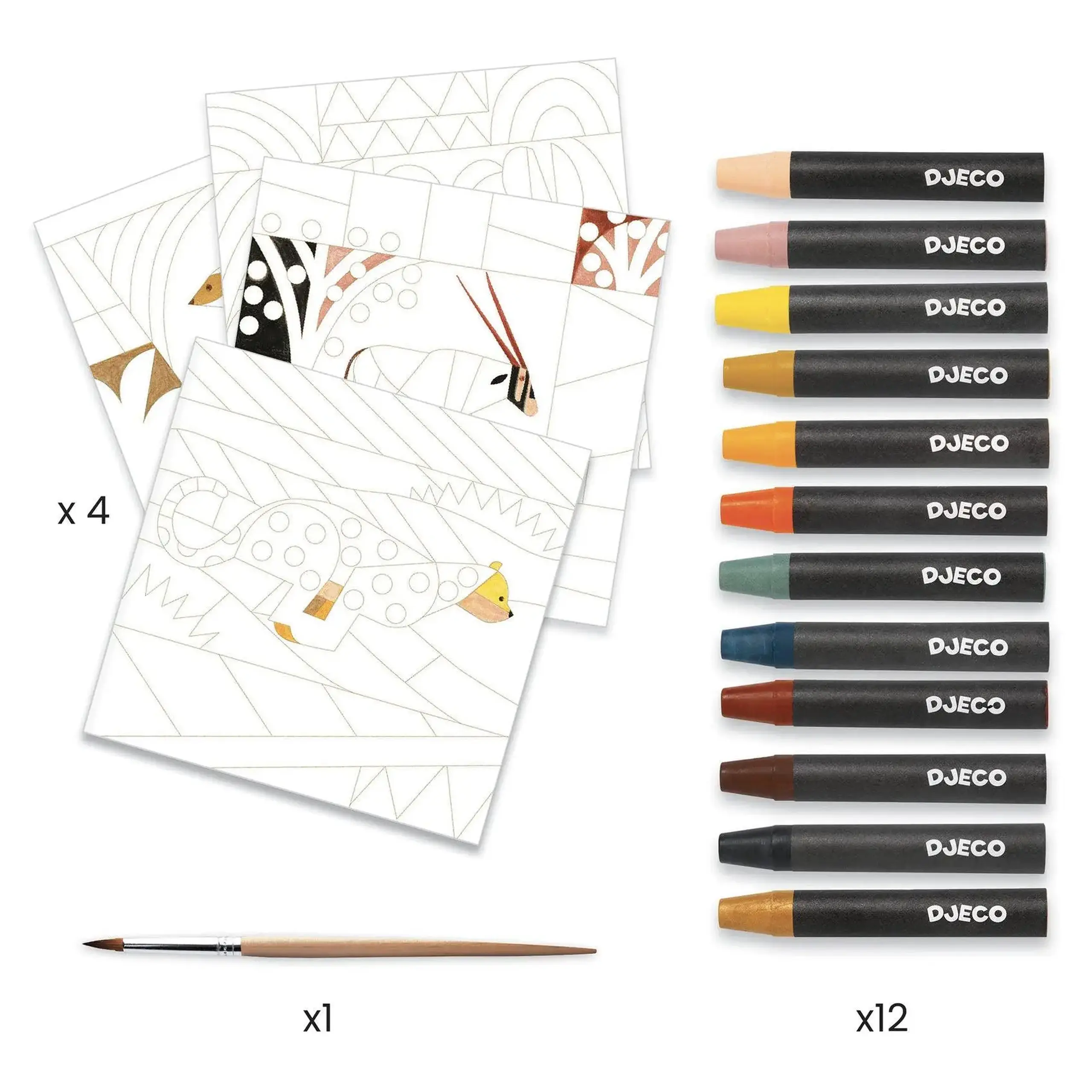 Set de desen inspirat de Paul Klee — Djeco