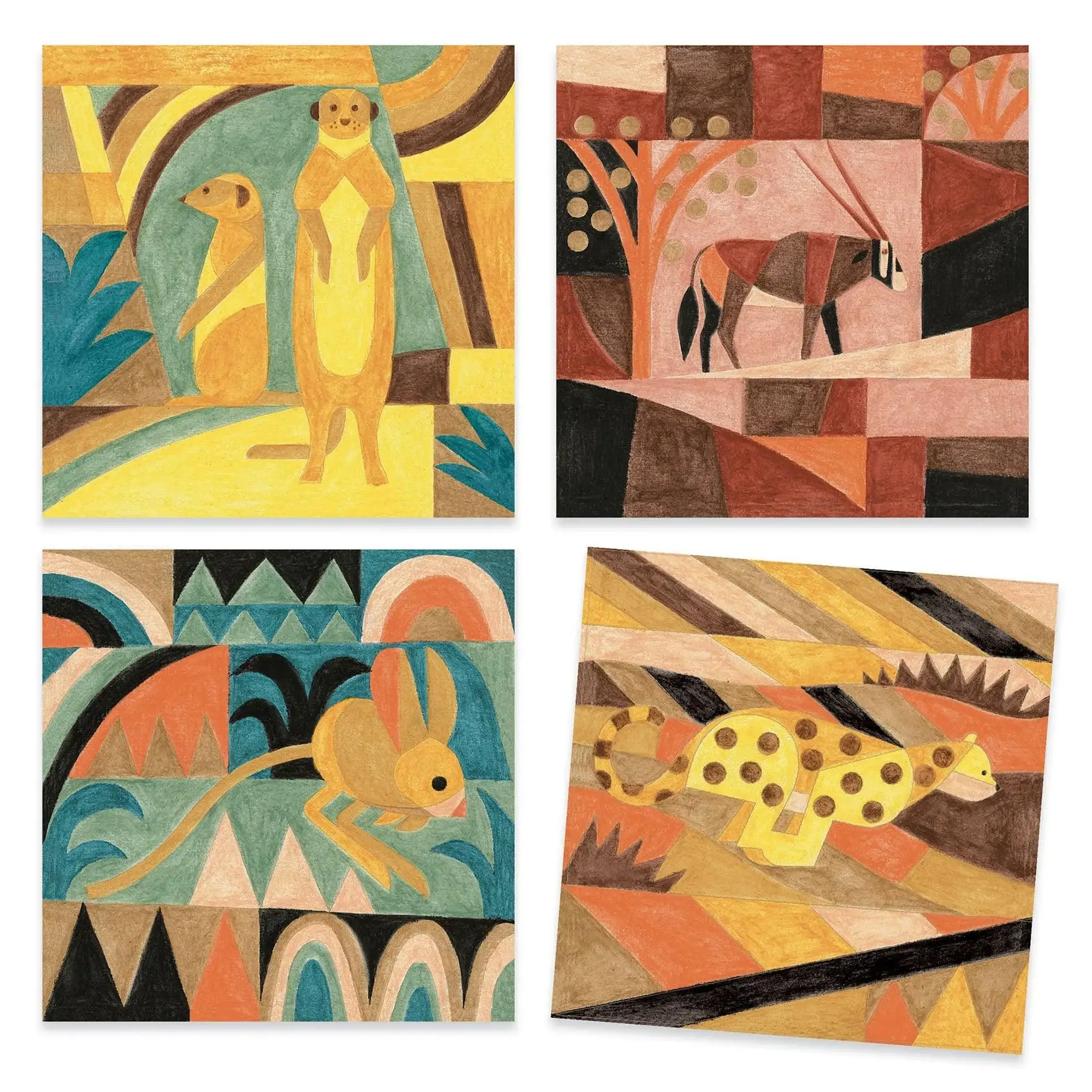 Set de desen inspirat de Paul Klee — Djeco