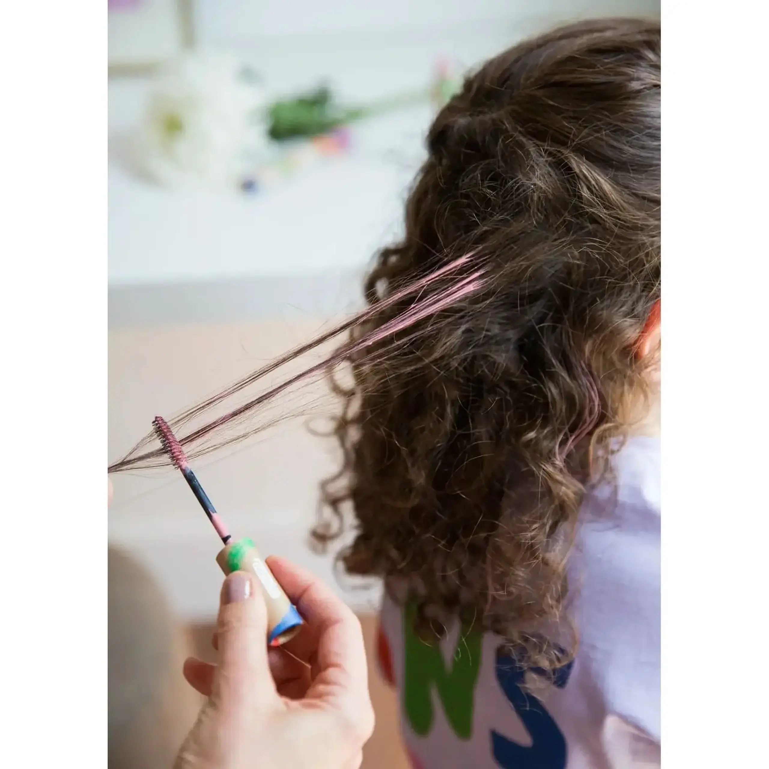 Rimel temporar colorat pentru păr — Namaki - Rimez Rosu