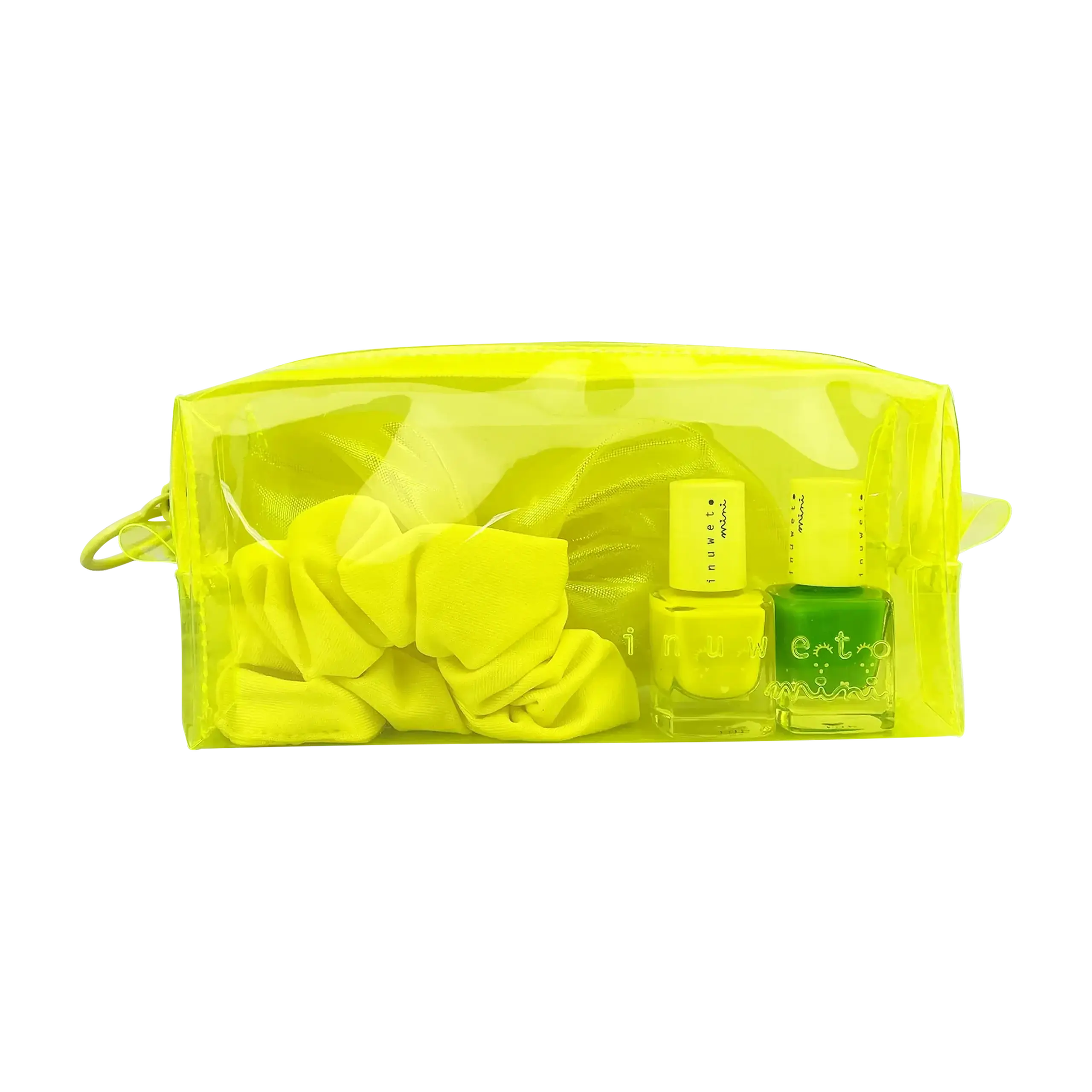 Trusă neon galbenă cu 2 oje și accesorii — Inuwet