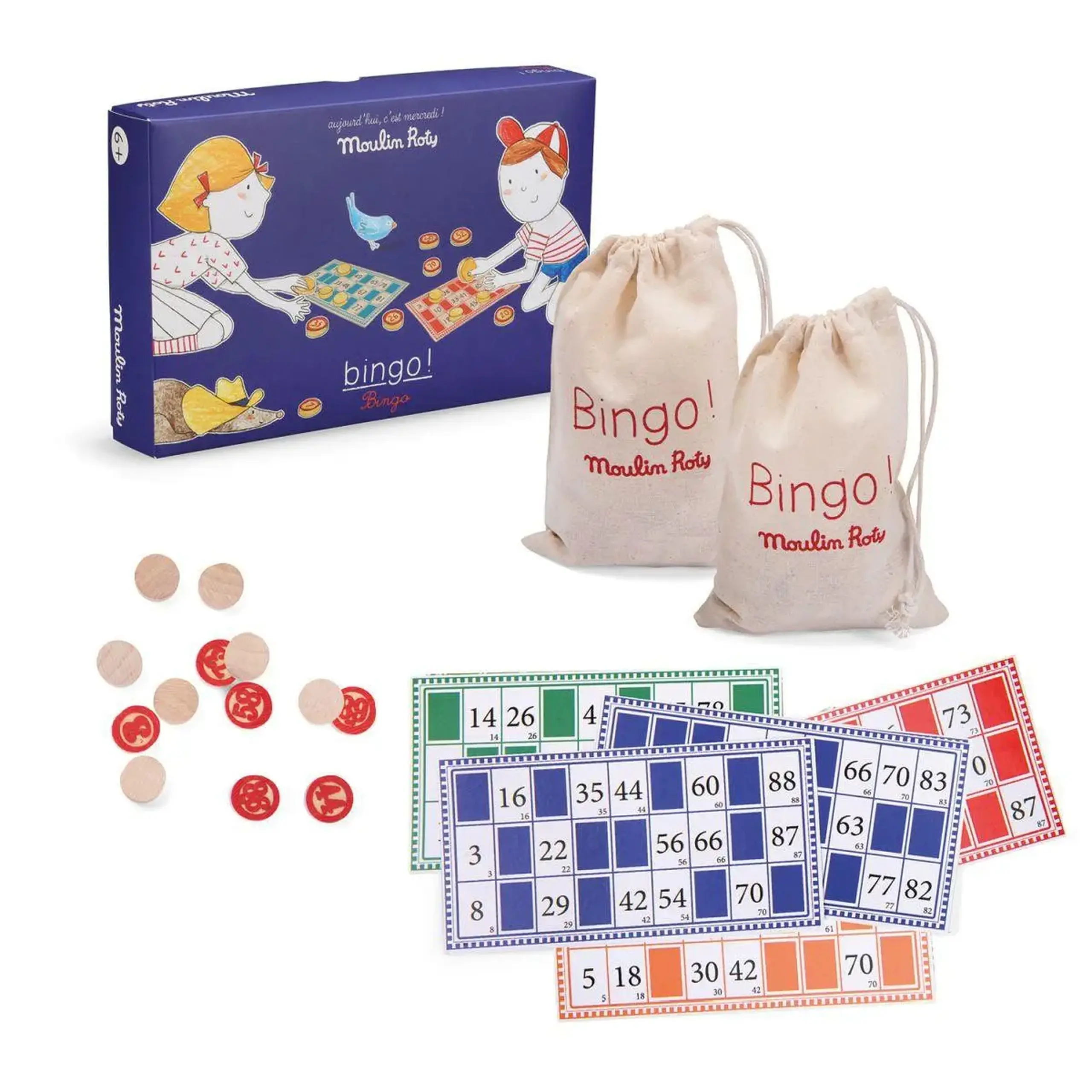 Joc Bingo Aujourd’hui c’est mercredi — Moulin Roty