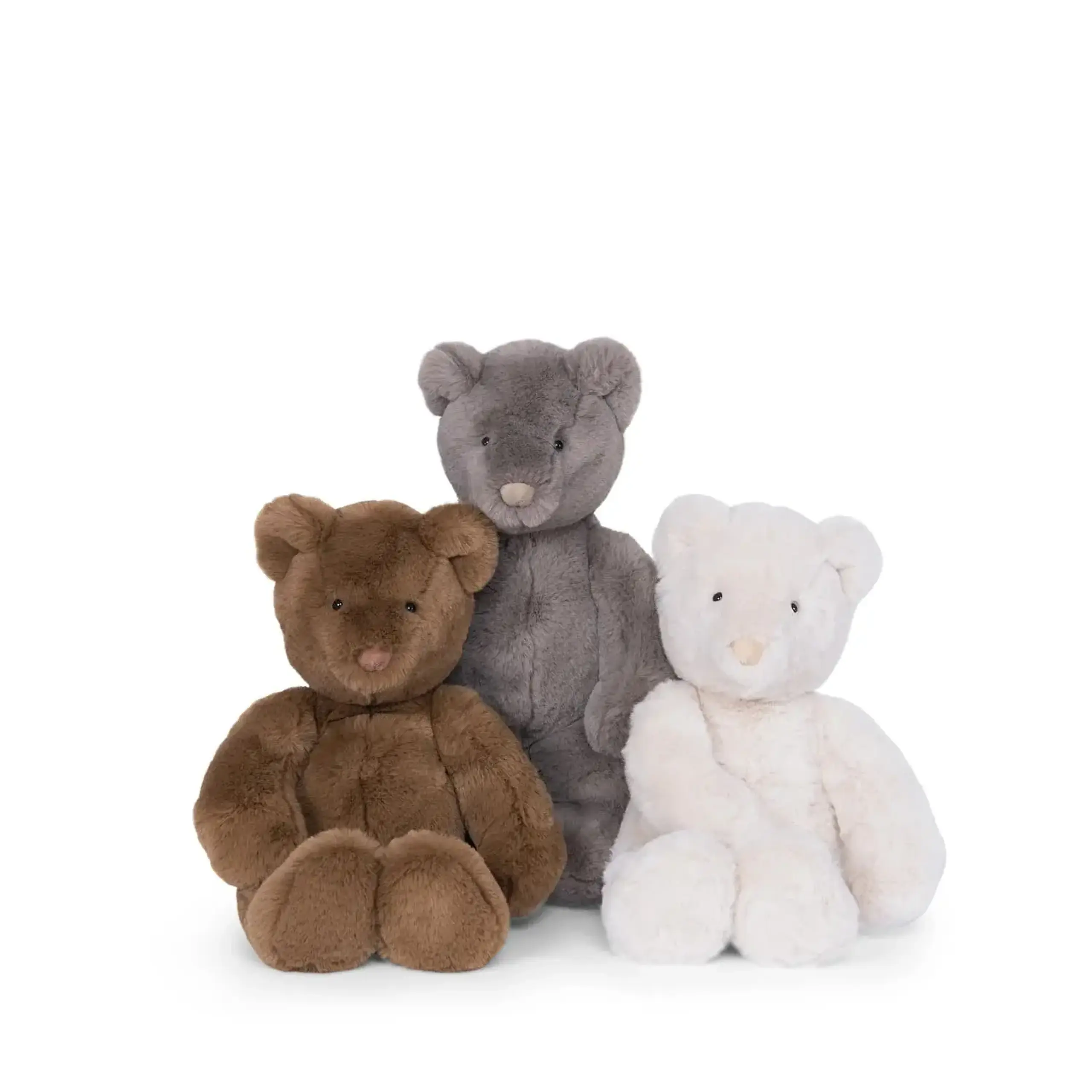 Ursuleț de pluș Arthur, 34 cm, 3 culori — Moulin Roty - Arthur et Louison Ours Gris