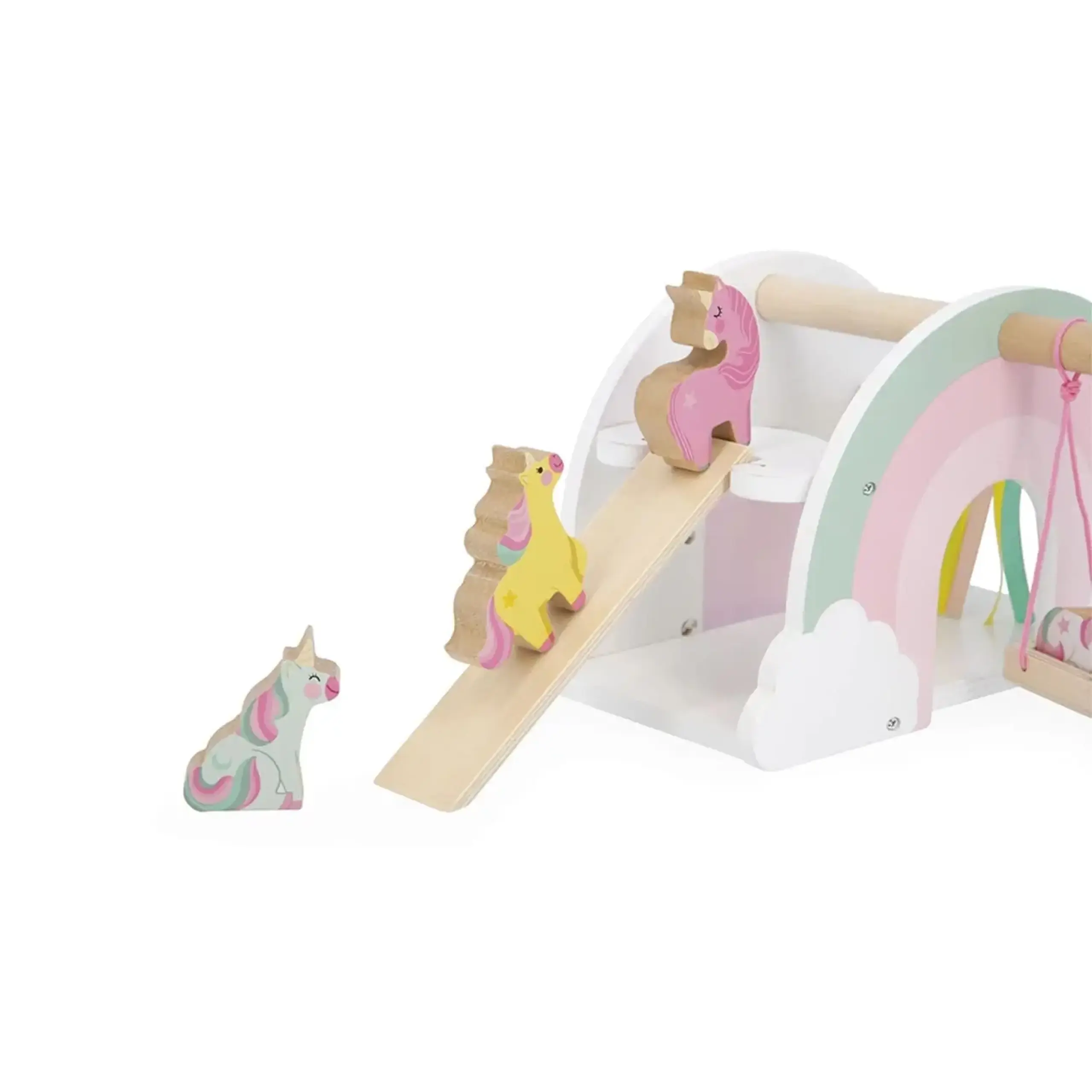 Căsuță din lemn pentru unicorni — Janod