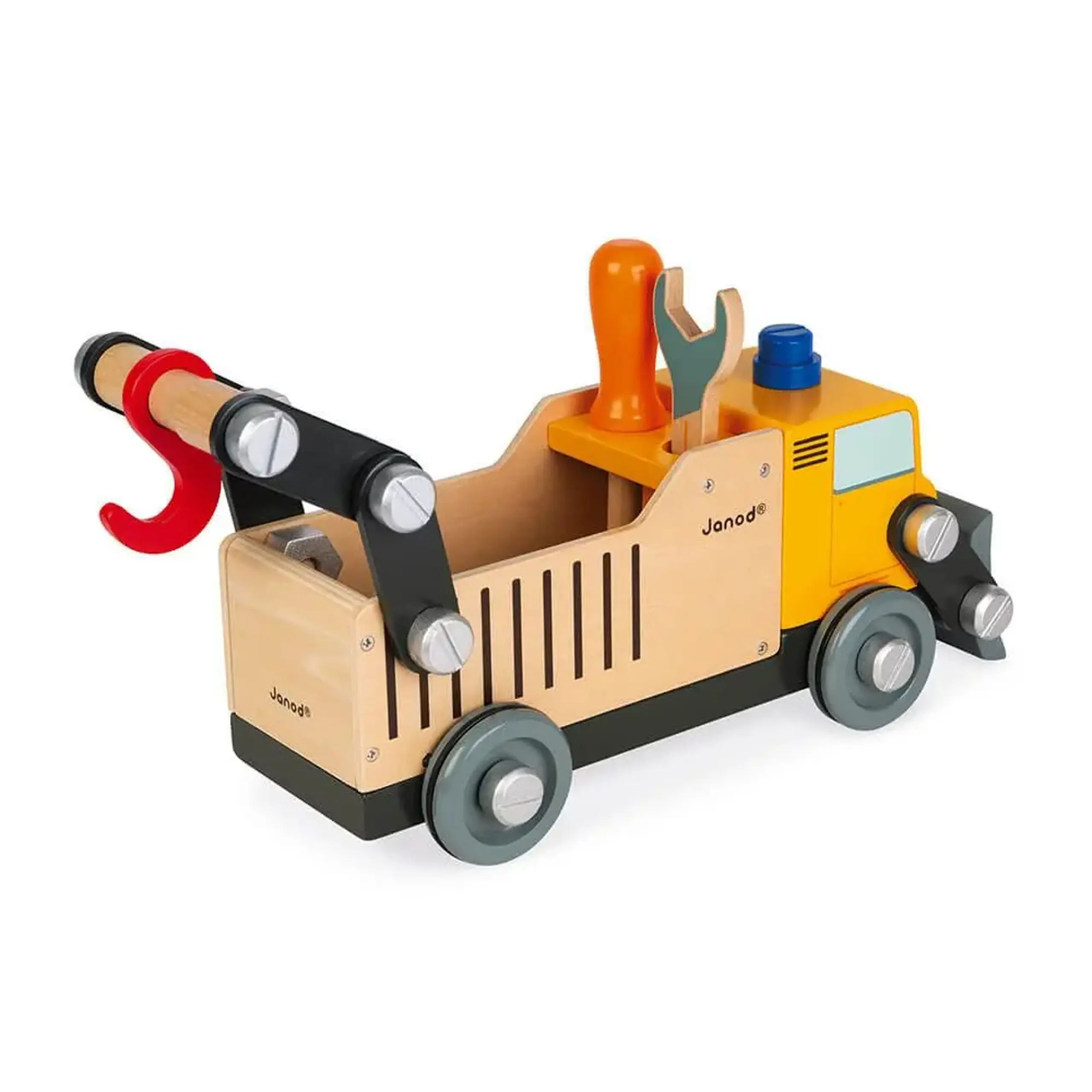 Camion de construcție Brico’kids, 43 piese — Janod