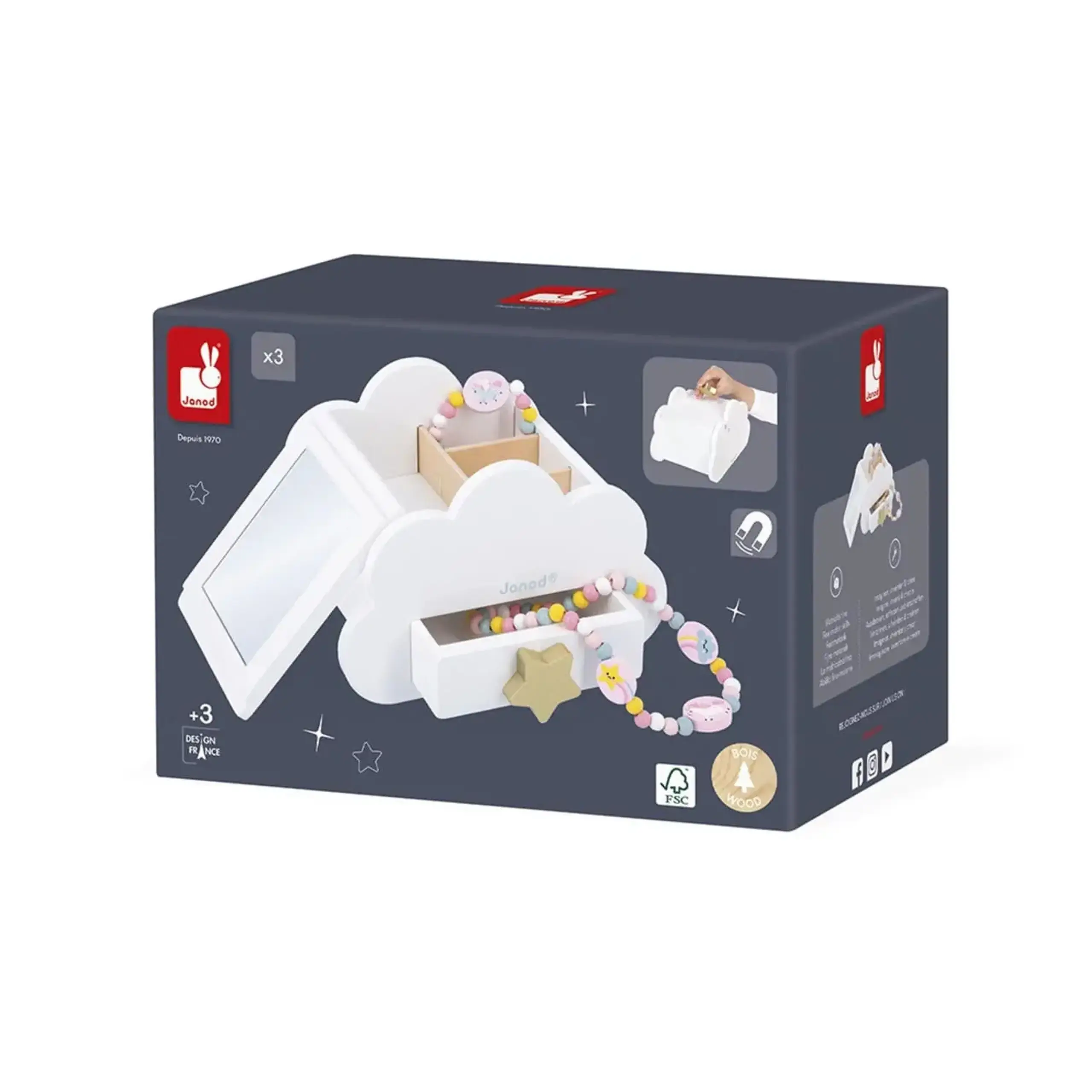 Cutie de bijuterii cu unicorn — Janod