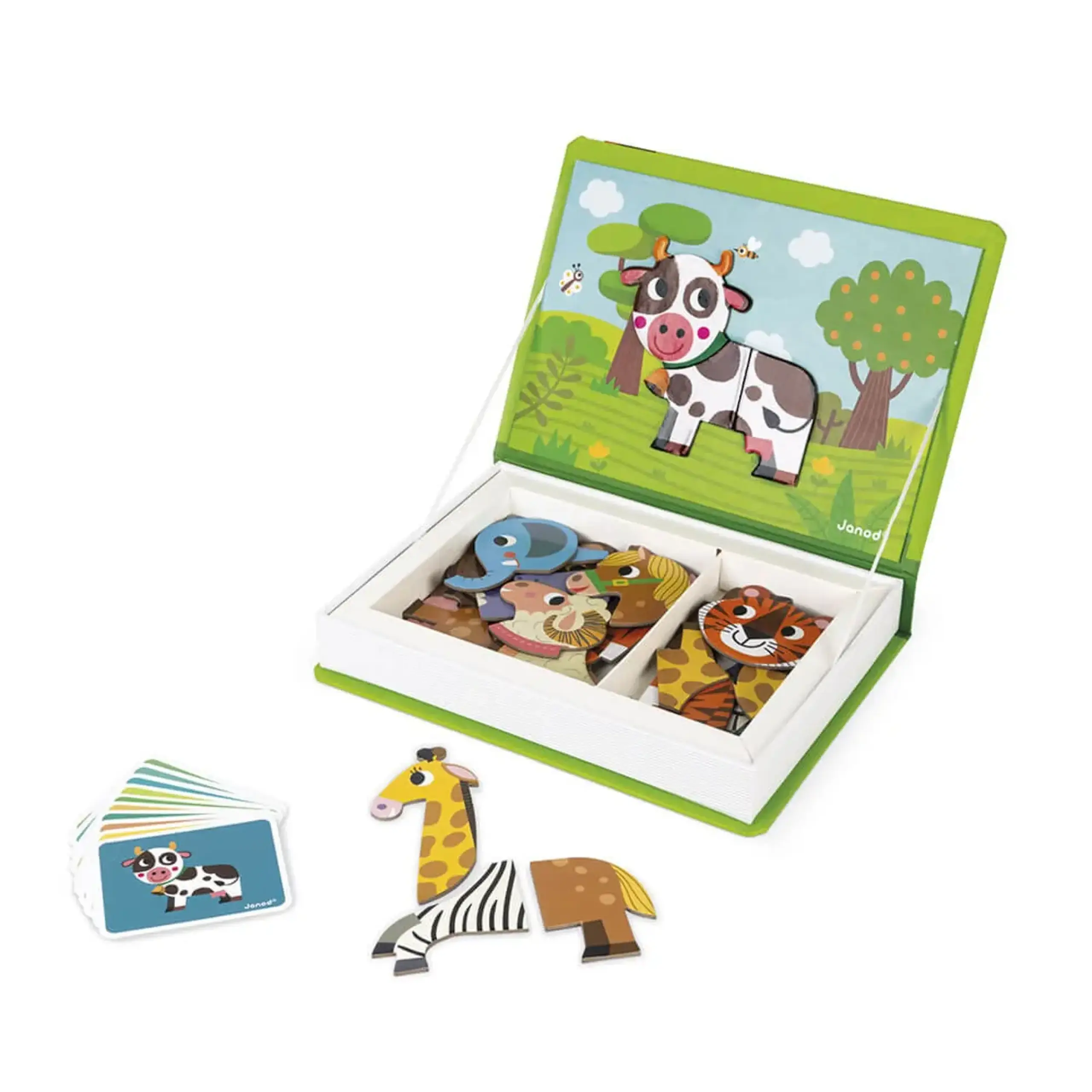 Magneti'Book Animale, 30 de magneți — Janod