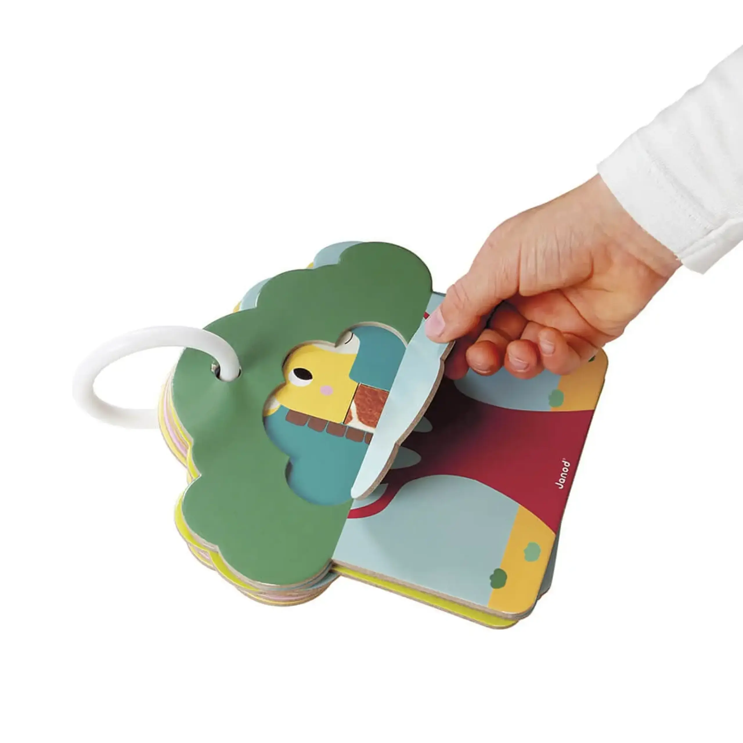 Set de carduri tactile „Animale din savană” — Janod