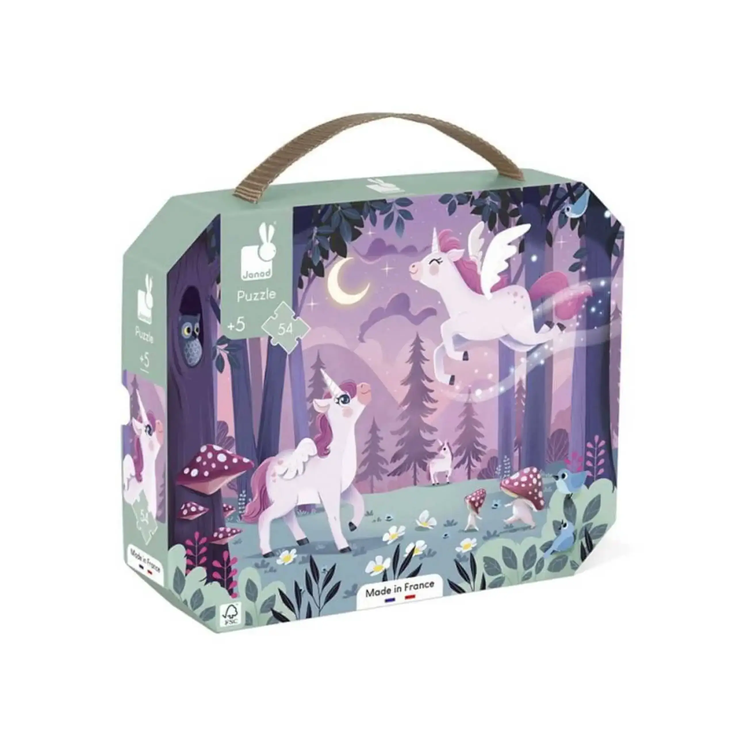 Puzzle Unicorni, 54 de piese — Janod