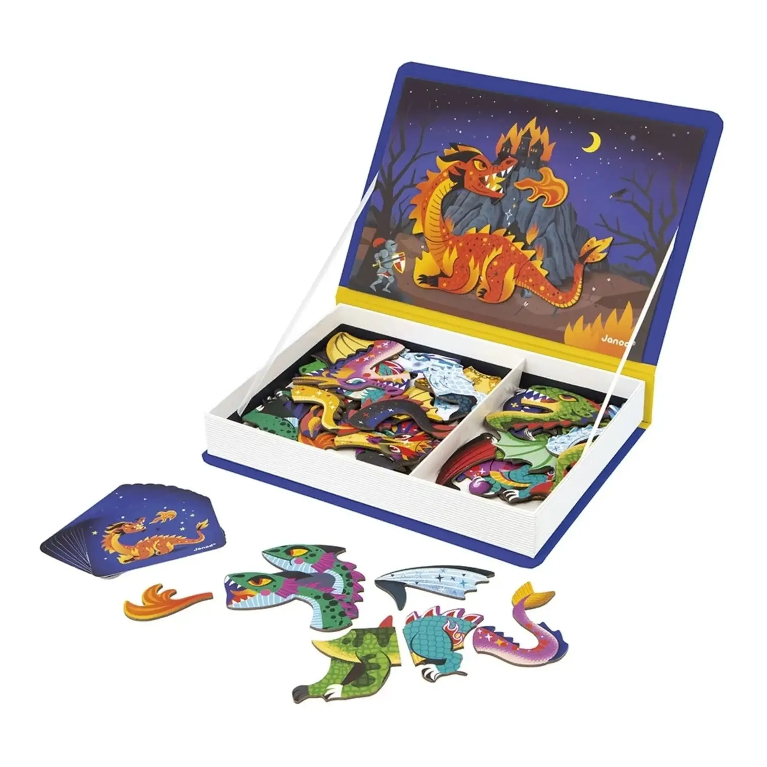 Magneti'Book Dragoni, 53 de magneți — Janod