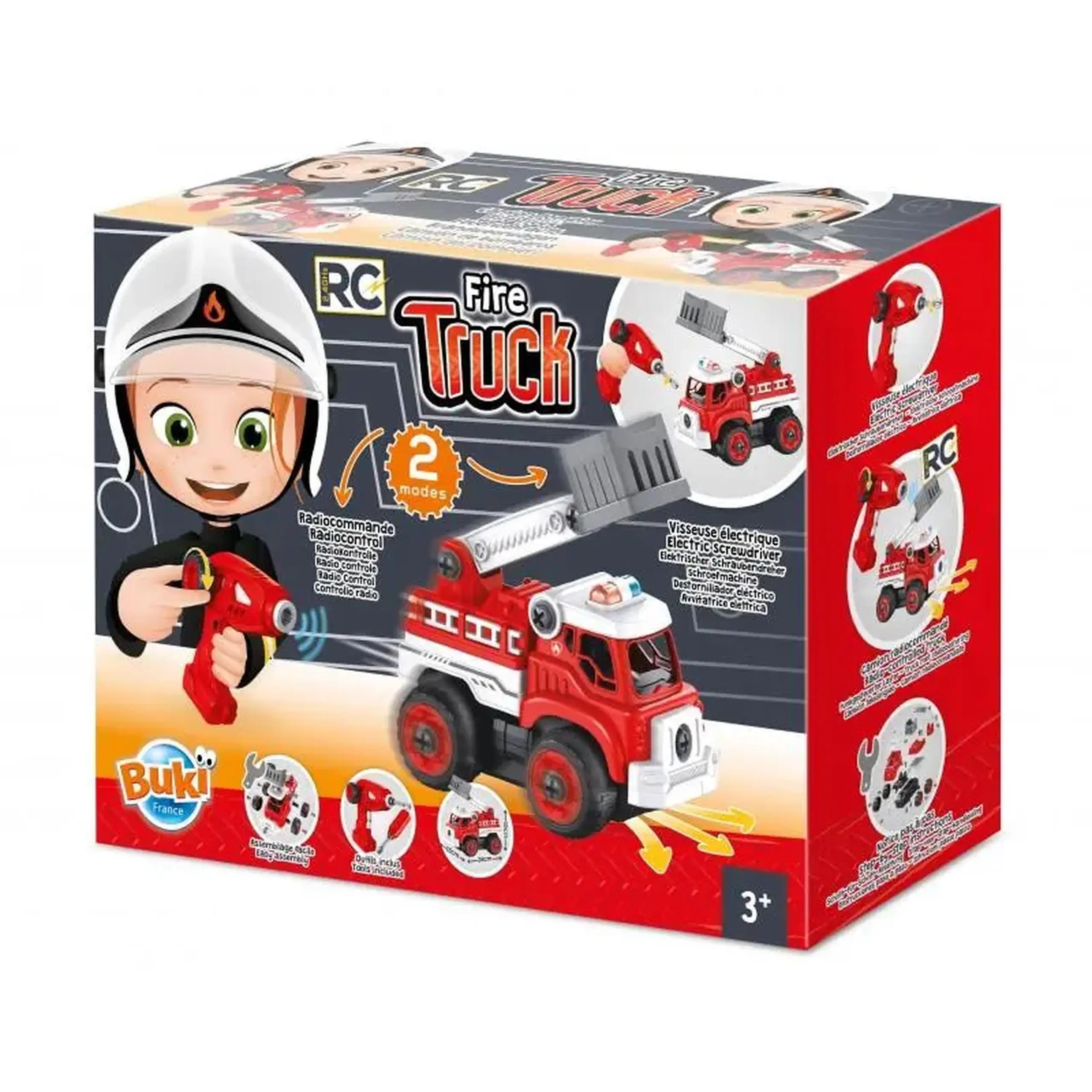 Camion de pompieri RC — Buki