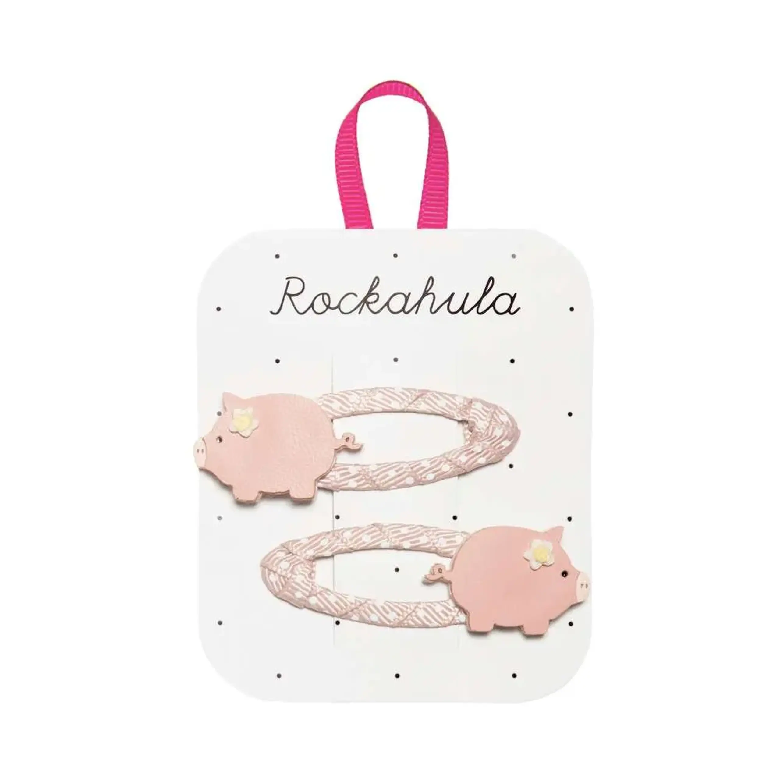 Set 2 agrafe Polly Pig — Rockahula Kids