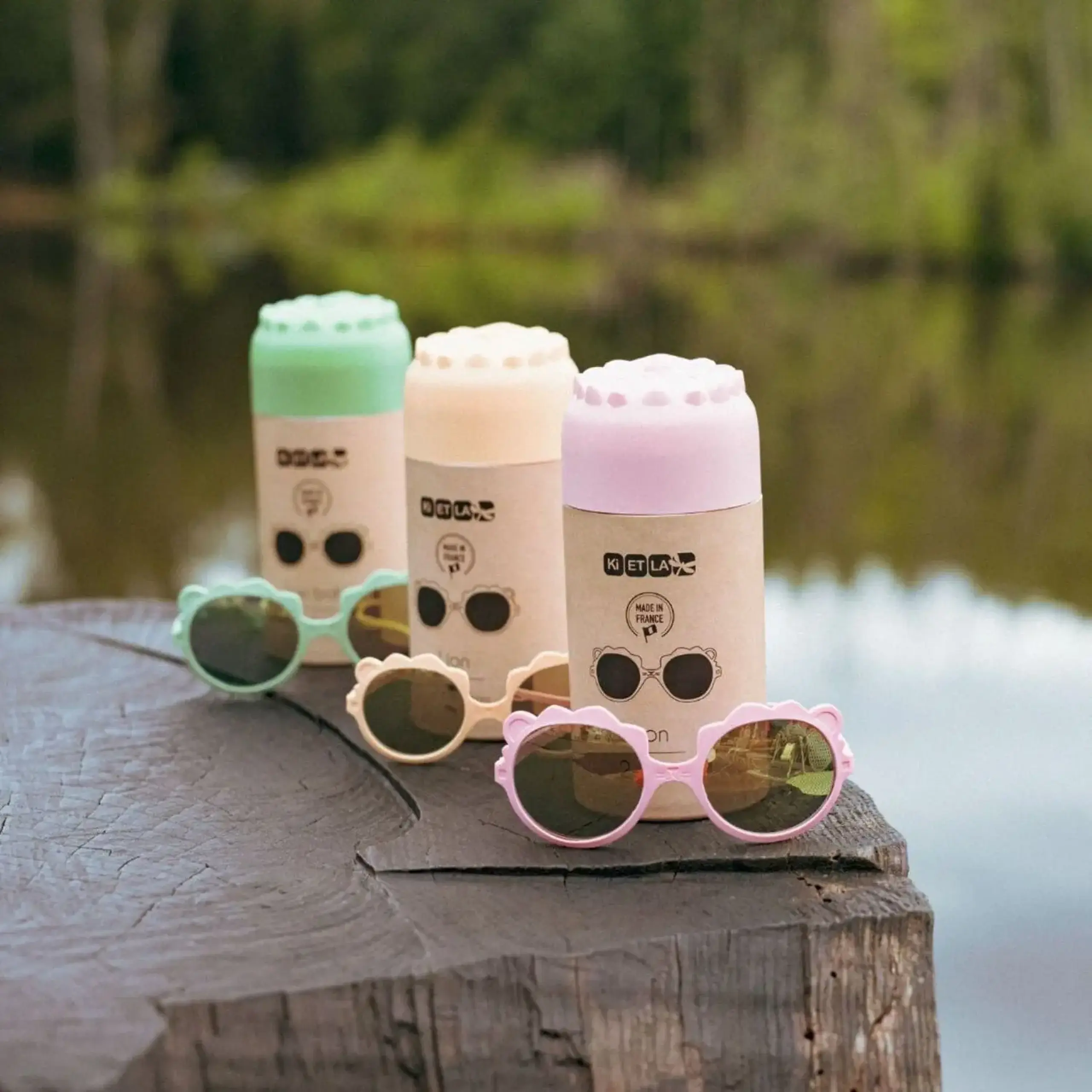 Ochelari de soare Lion Bubble Gum, 1–2 ani — Ki ET LA