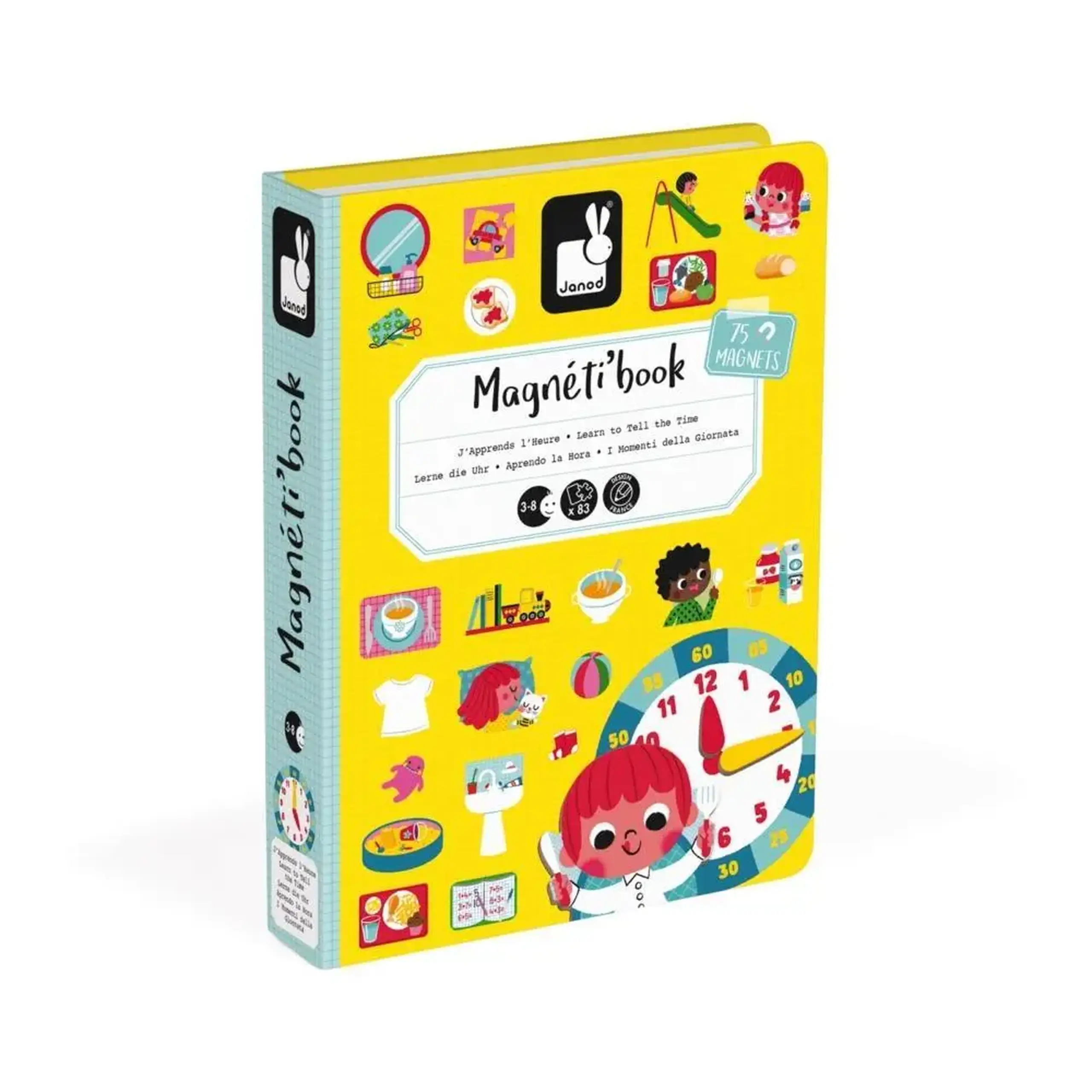 Magneti'Book „Învăț ora” — Janod