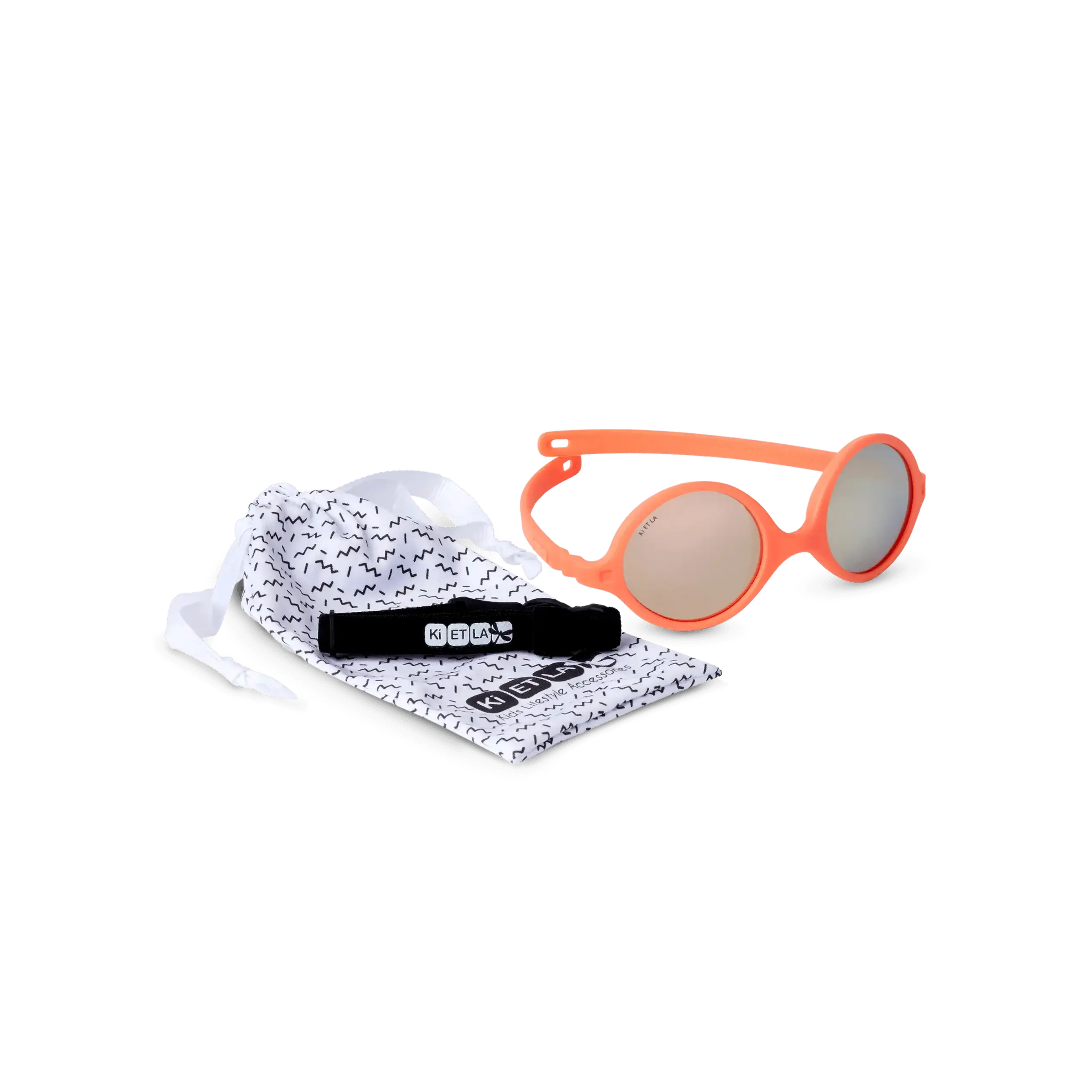 Ochelari de soare Fluo Orange, 0–12 luni — Ki ET LA