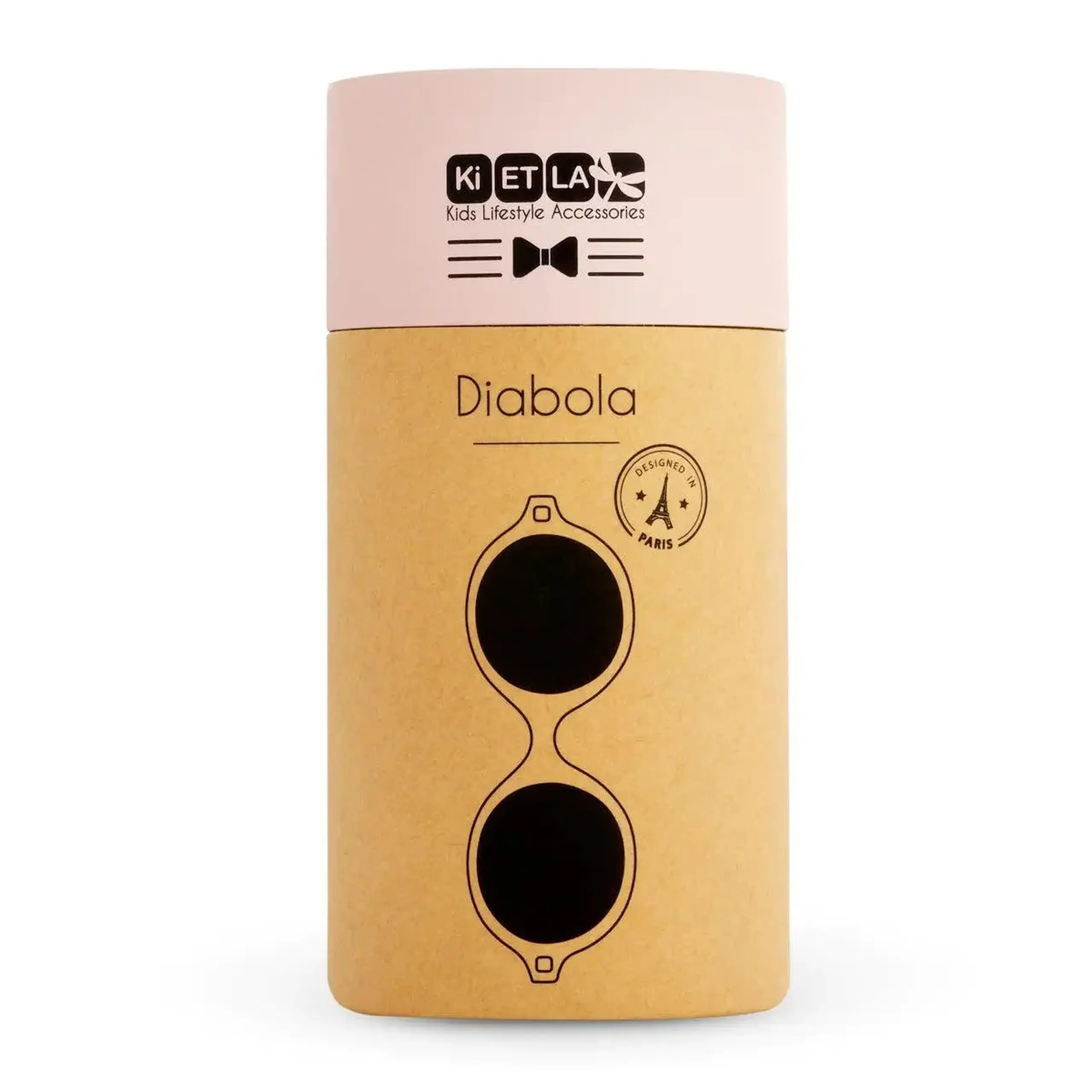Ochelari de soare Diabola Blush Pink, 0–1 an — Ki ET LA