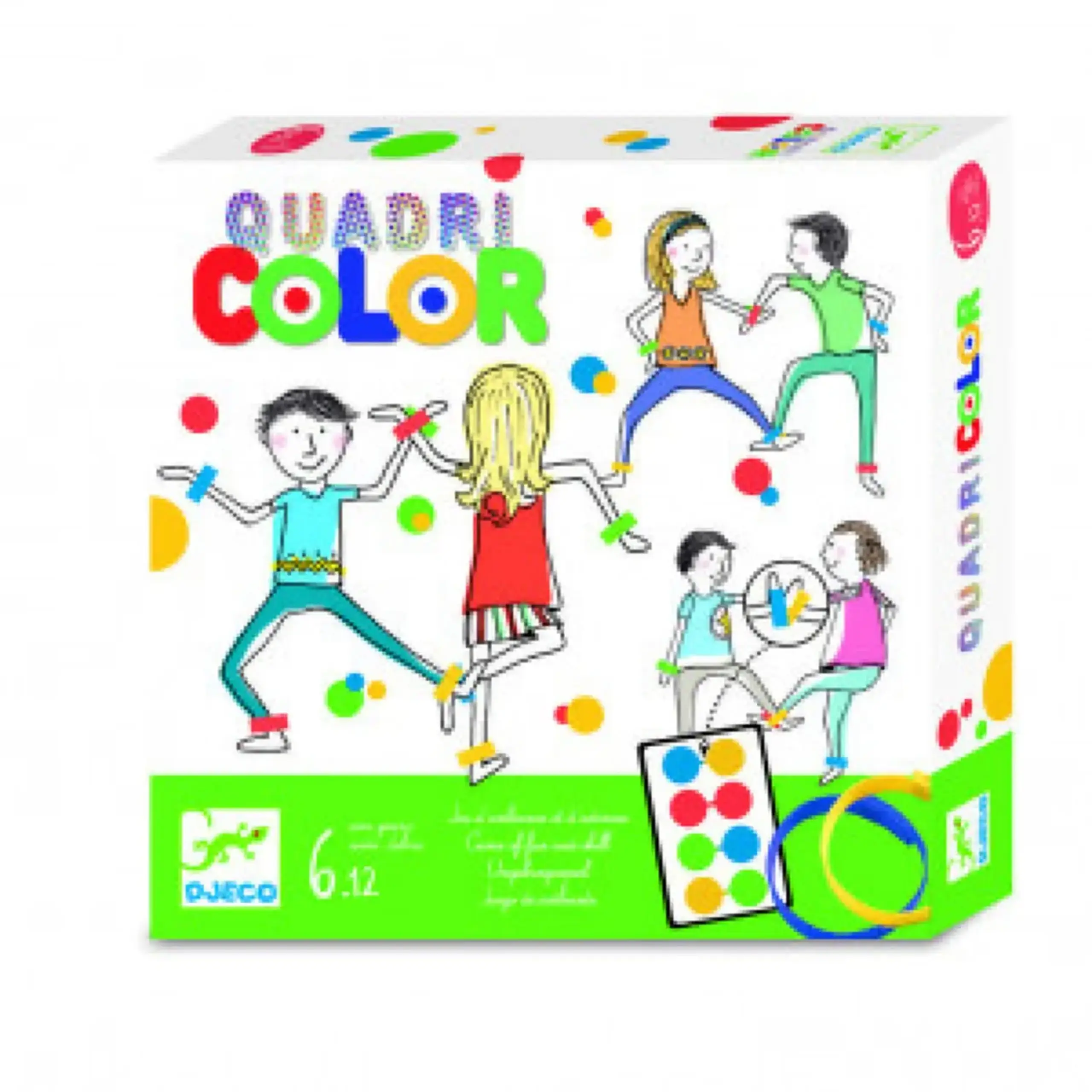 Joc educativ „Patru culori” — Djeco