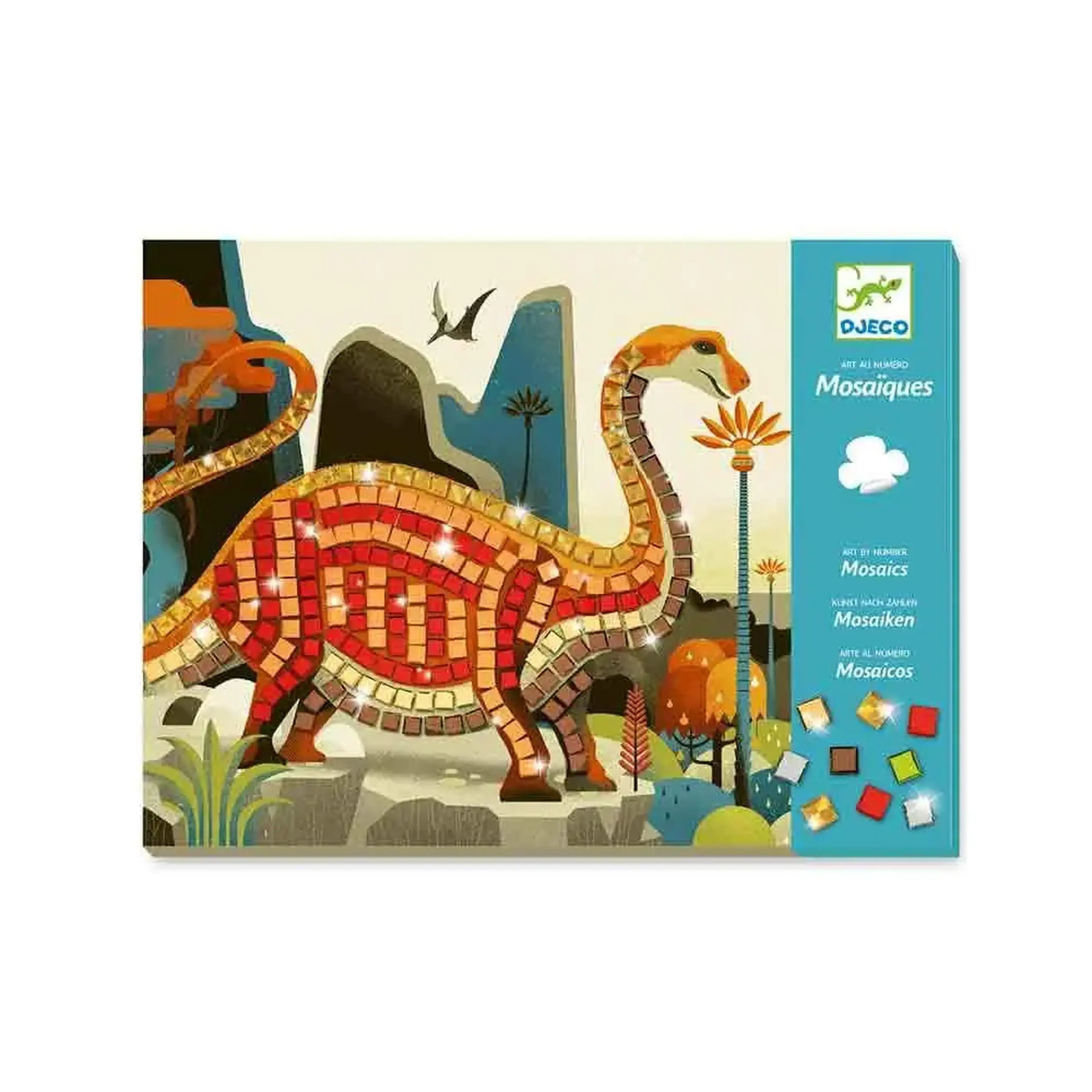 Mozaic din spumă „Dinozauri” — Djeco