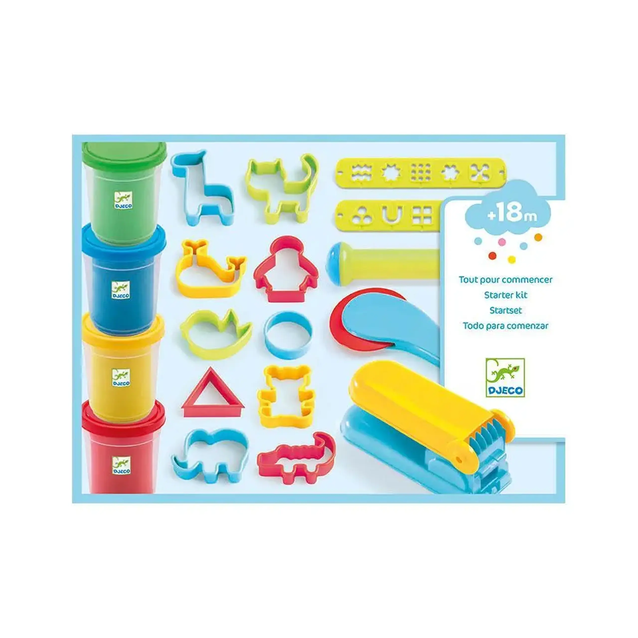 Set de modelaj pentru începători, Clasic — Djeco
