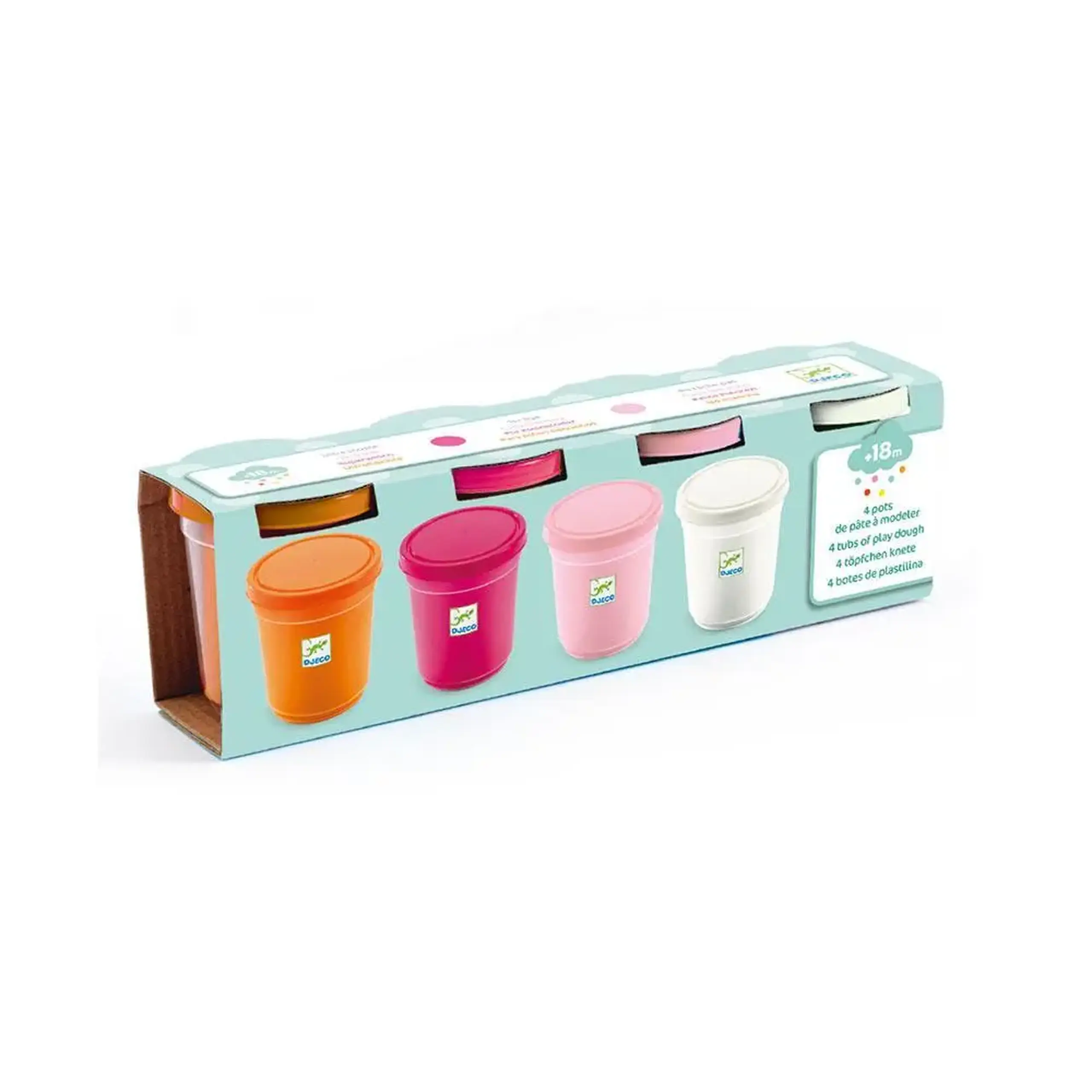 Set de plastilină Sweet, 4 culori — Djeco