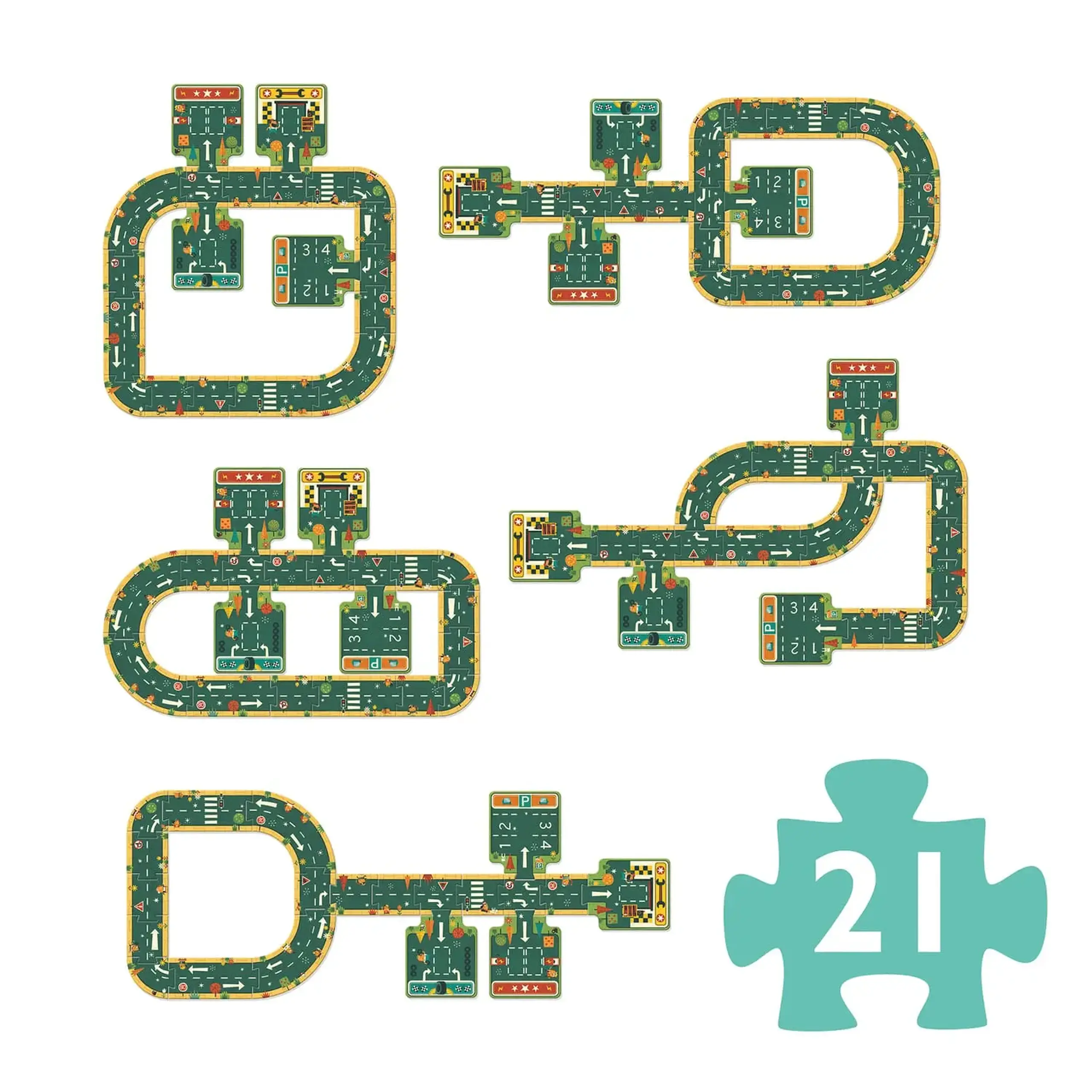 Set de drumuri Pop to Play, 21 piese — Djeco