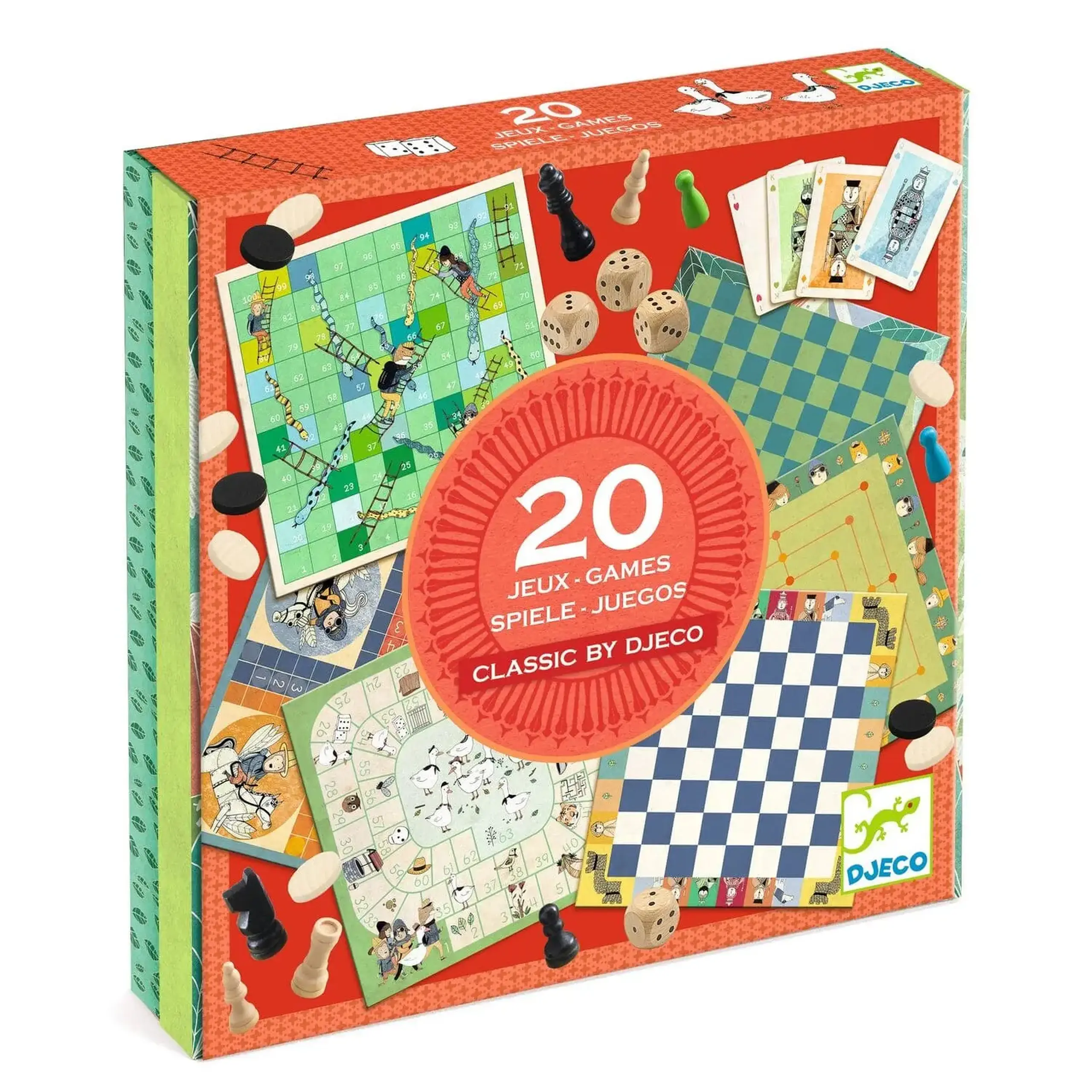 Set cu 20 de jocuri clasice — Djeco