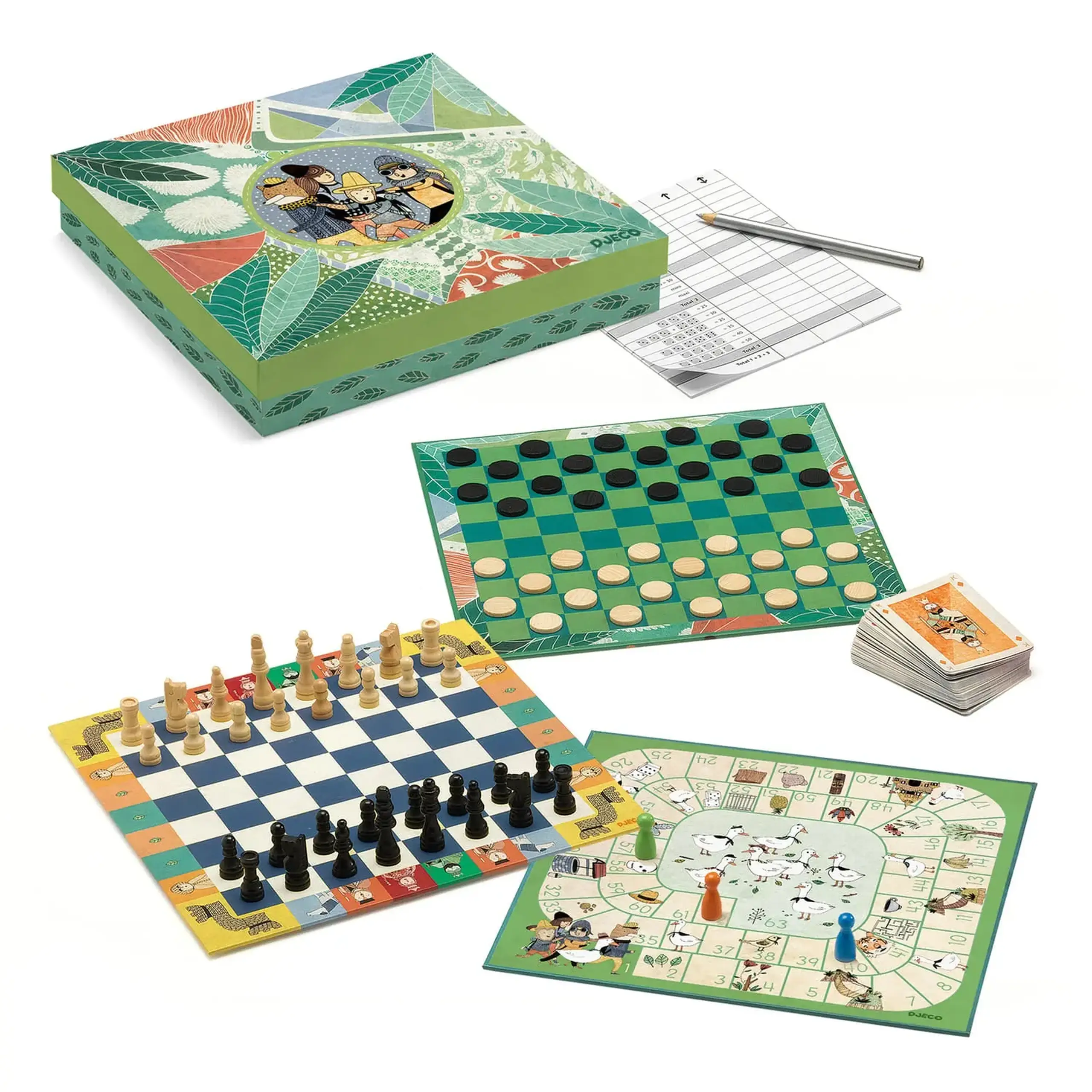 Set cu 20 de jocuri clasice — Djeco