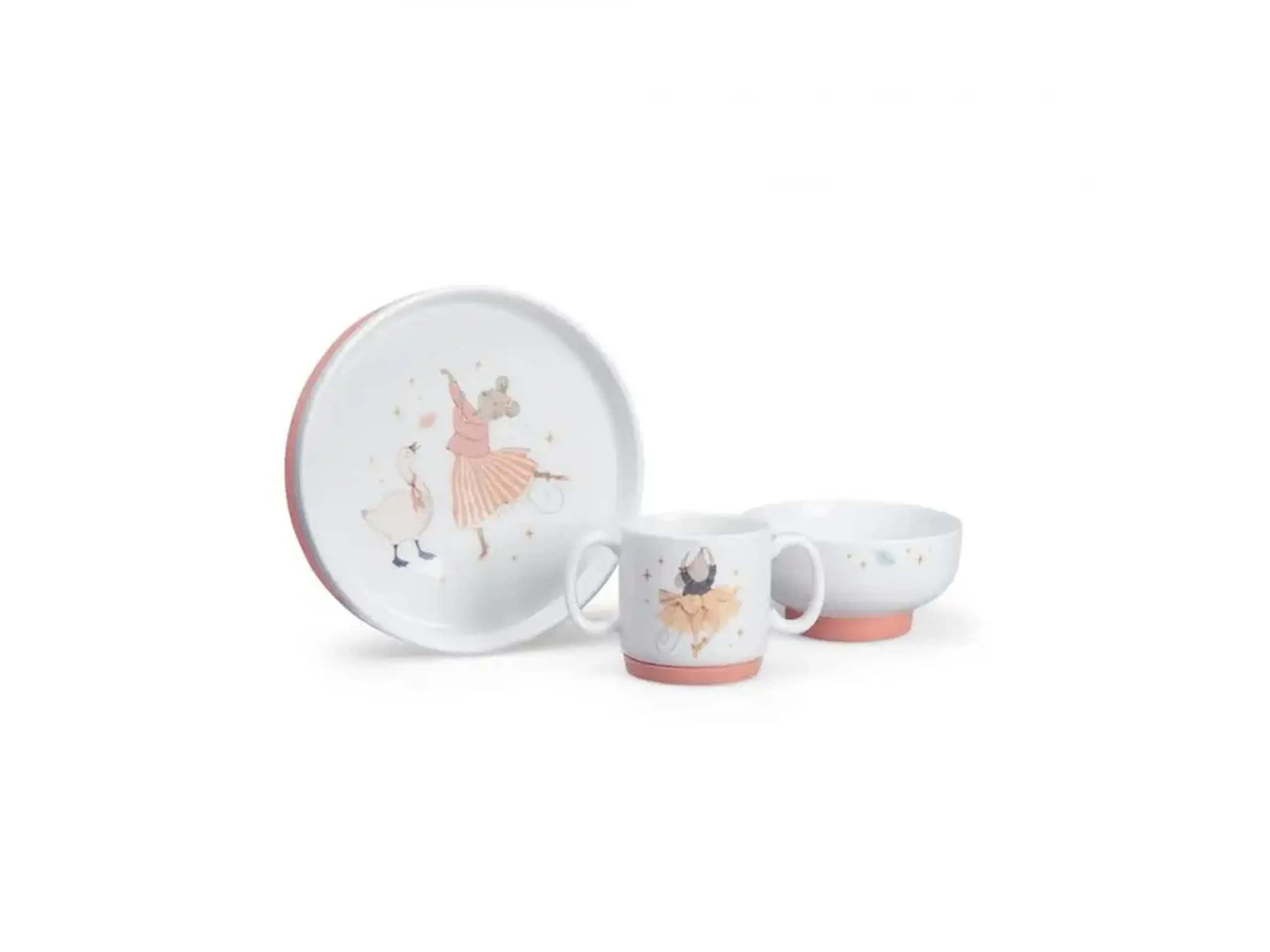 Set de veselă din porțelan, La Petite École de Danse — Moulin Roty