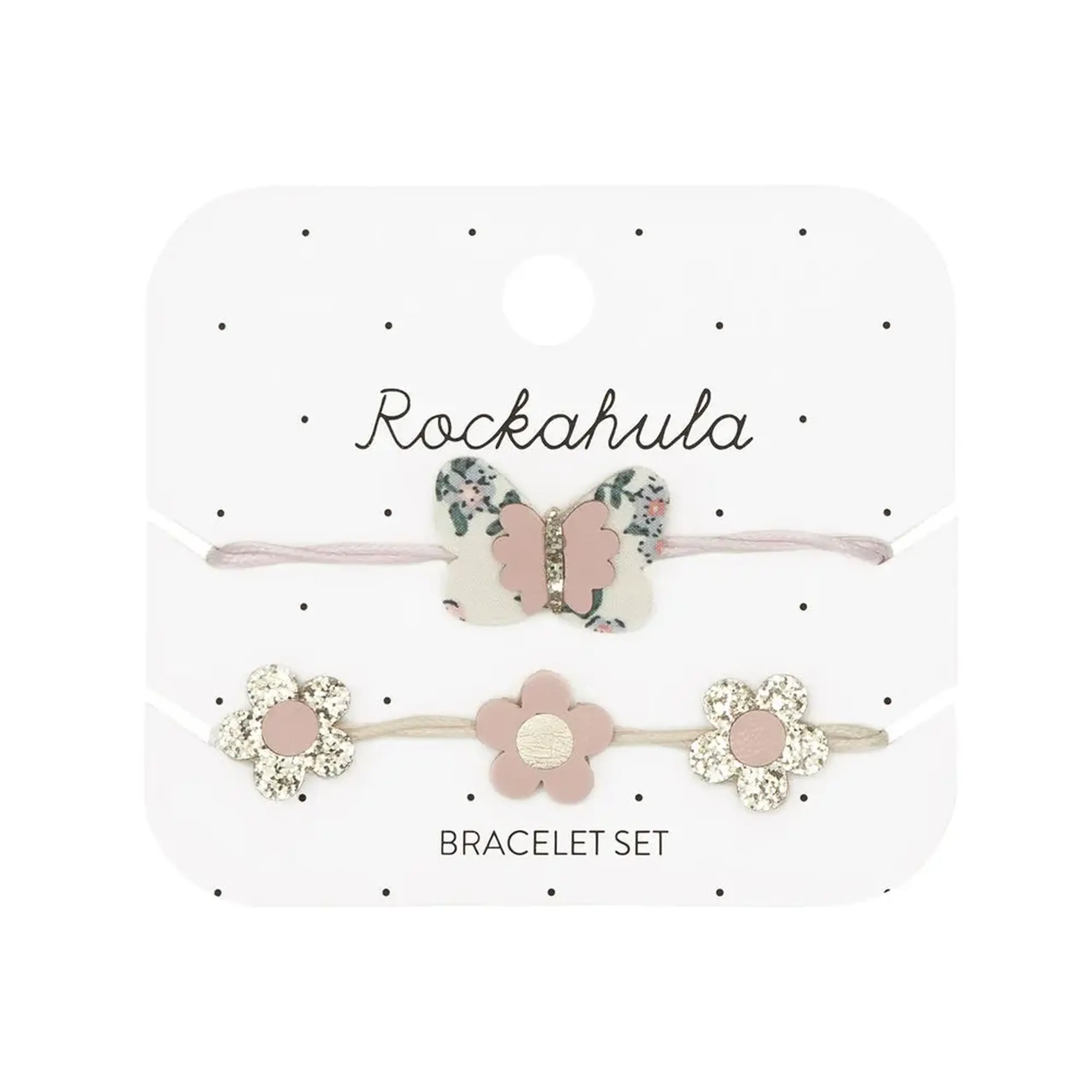 Set 2 brățări Flora Butterfly — Rockahula Kids