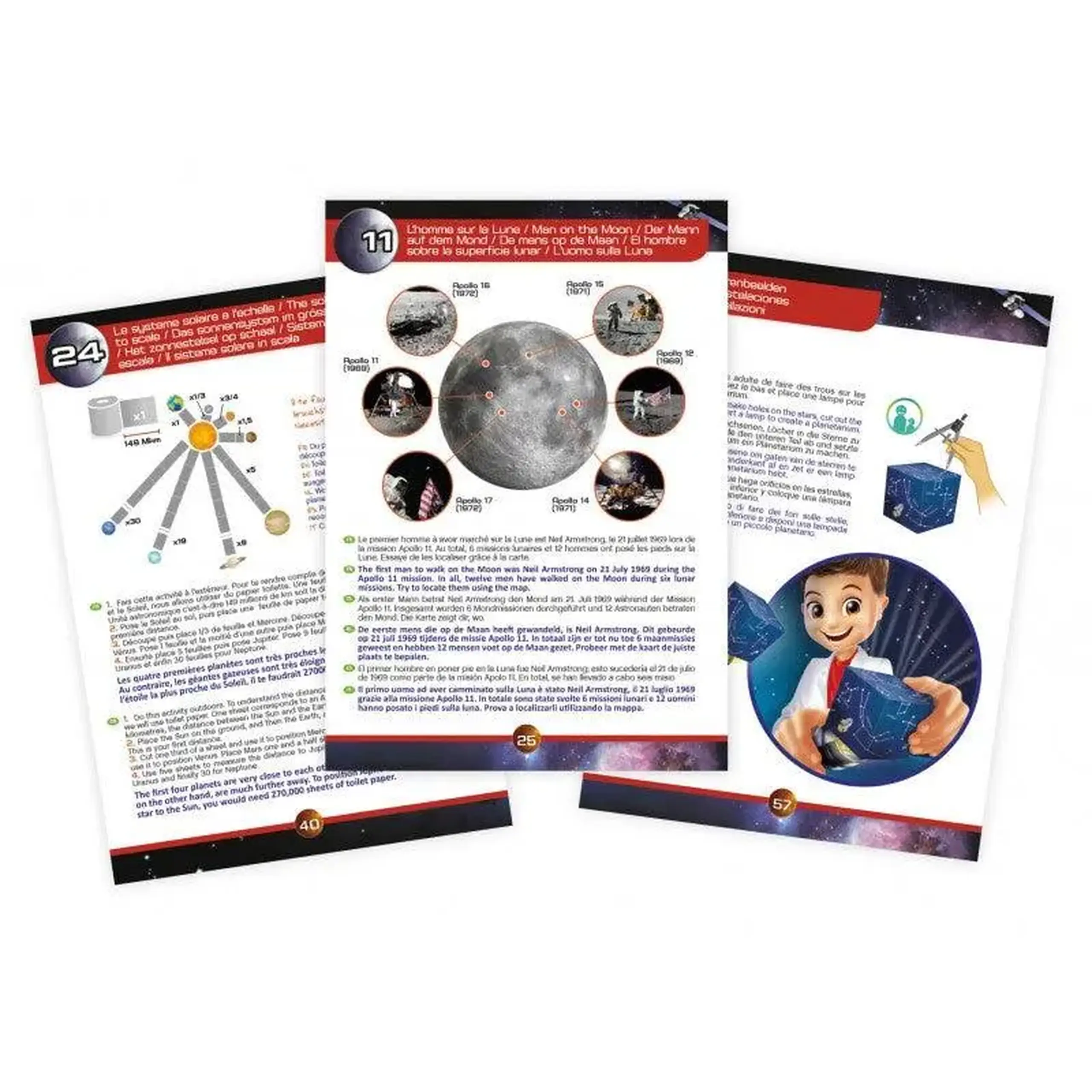 Telescop reflector cu 50 de activități — Buki