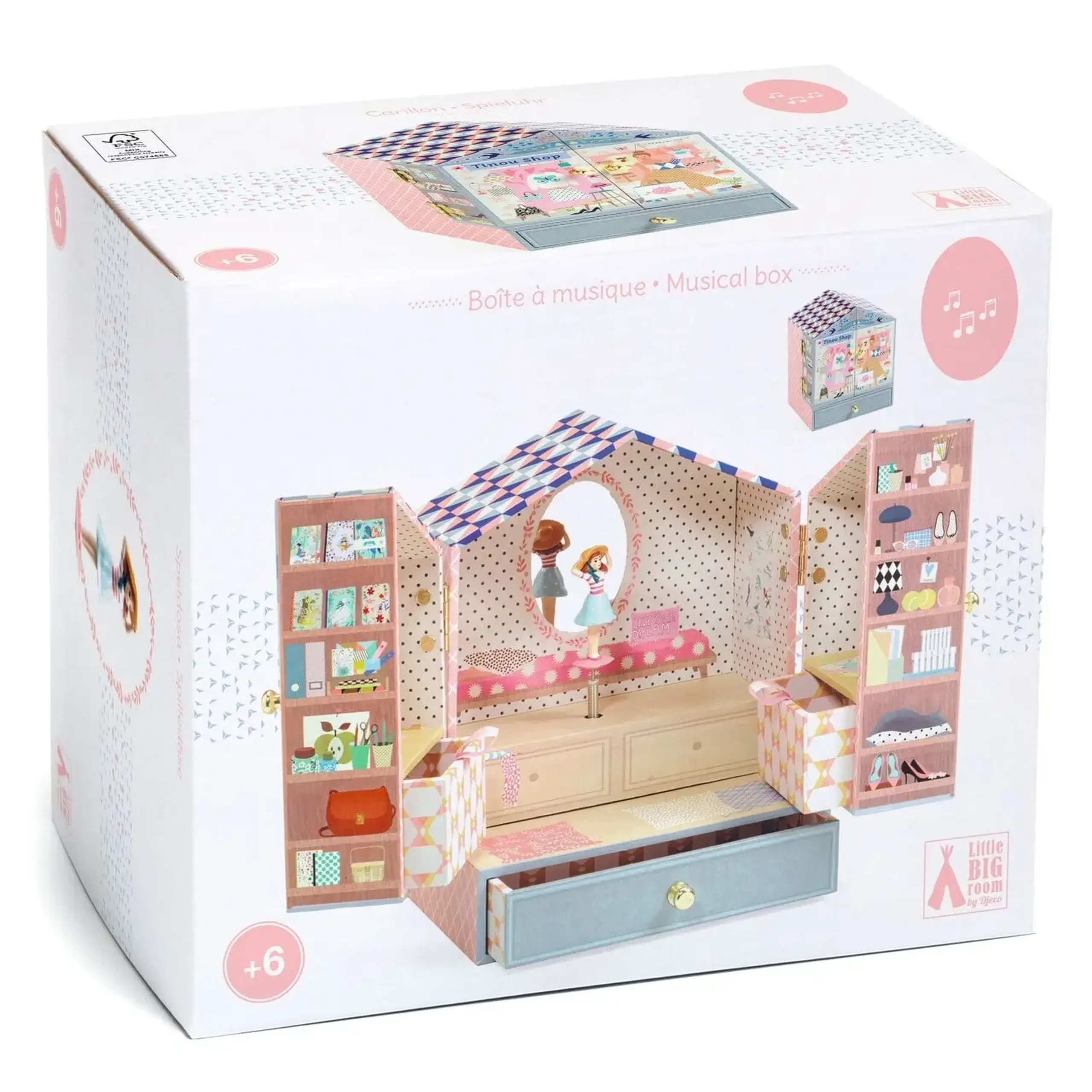 Cutie muzicală Tinou Shop — Djeco