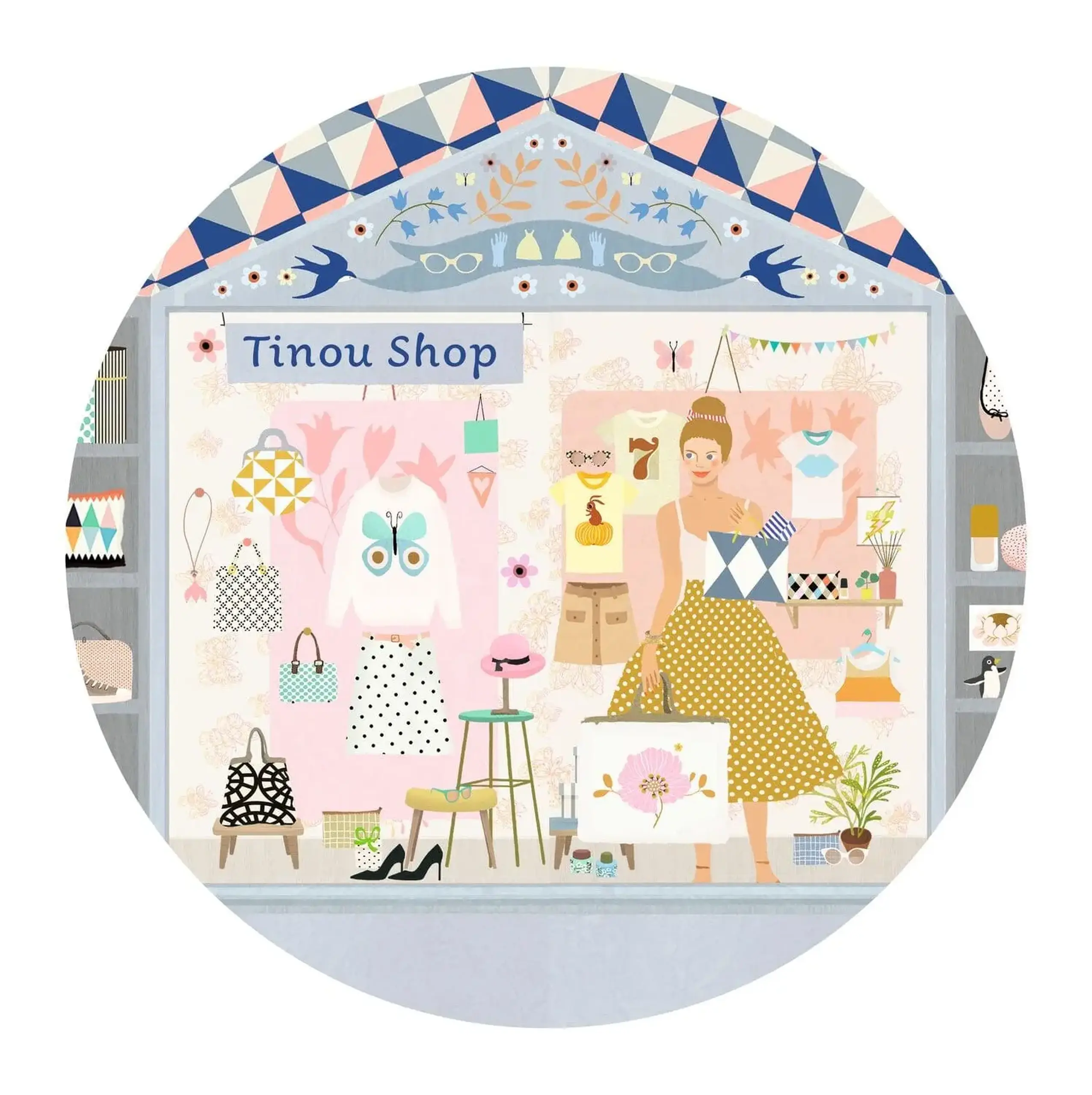 Cutie muzicală Tinou Shop — Djeco