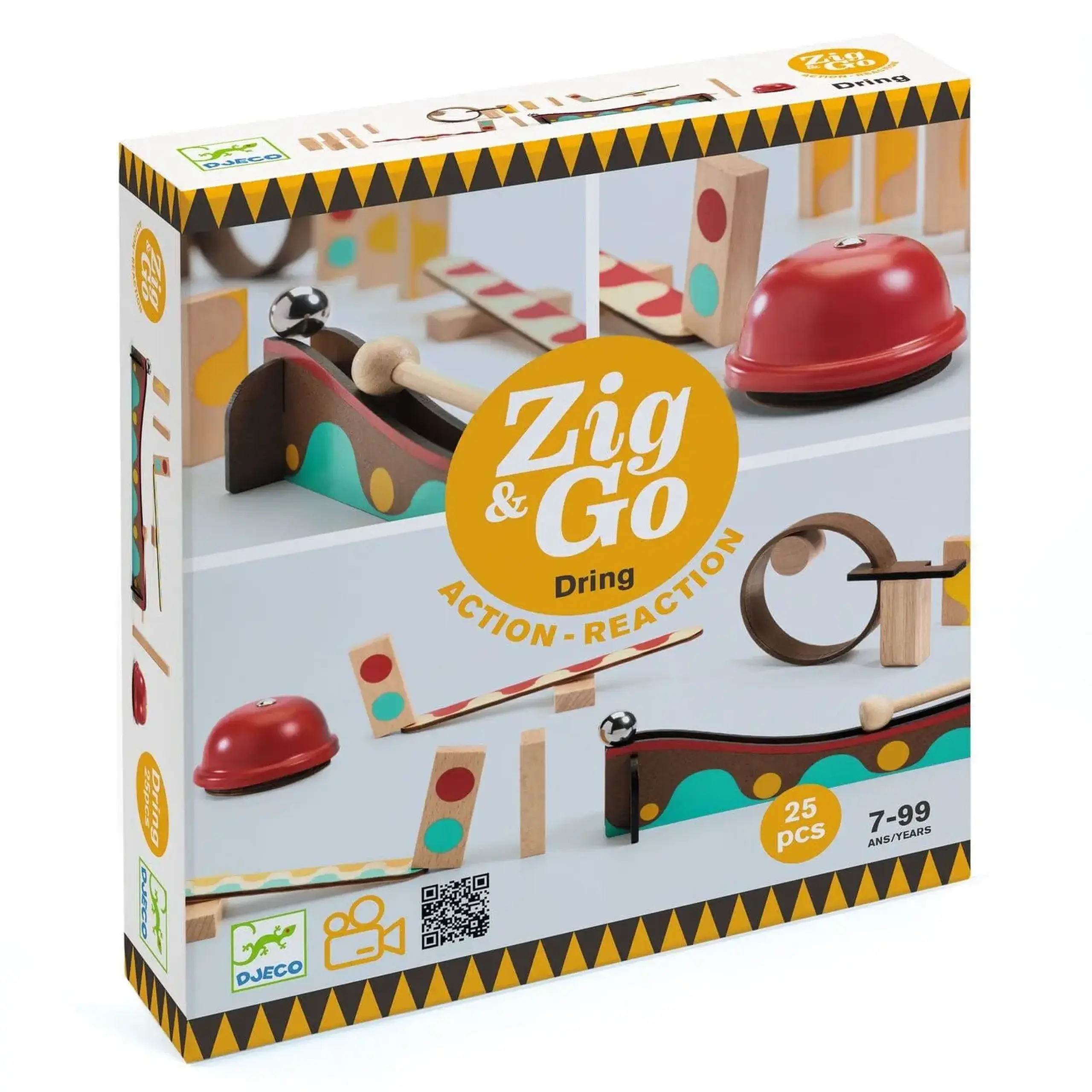Set Zig & Go Dring, 25 de piese — Djeco