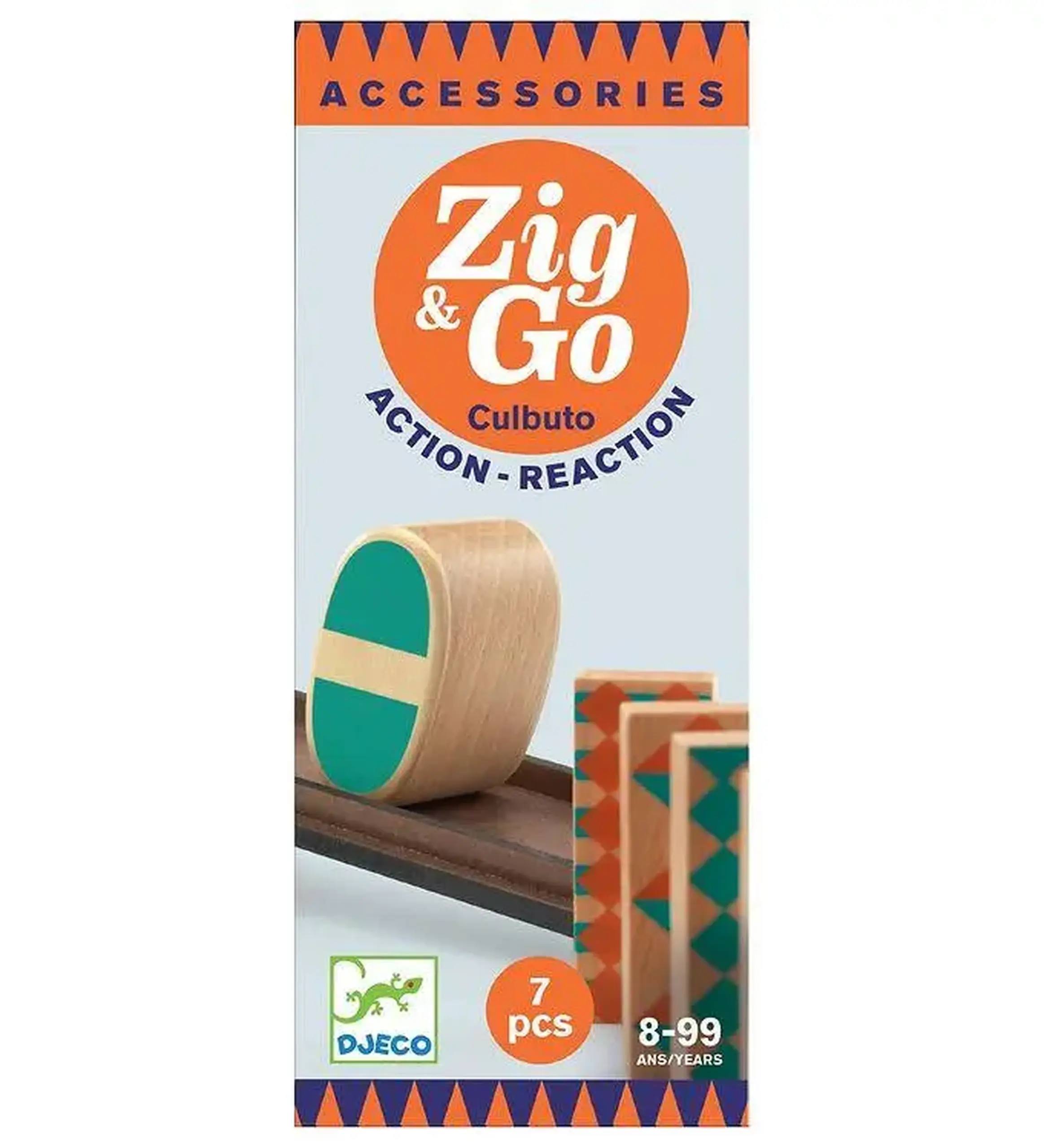 Set Zig & Go Culbuto, 7 piese — Djeco